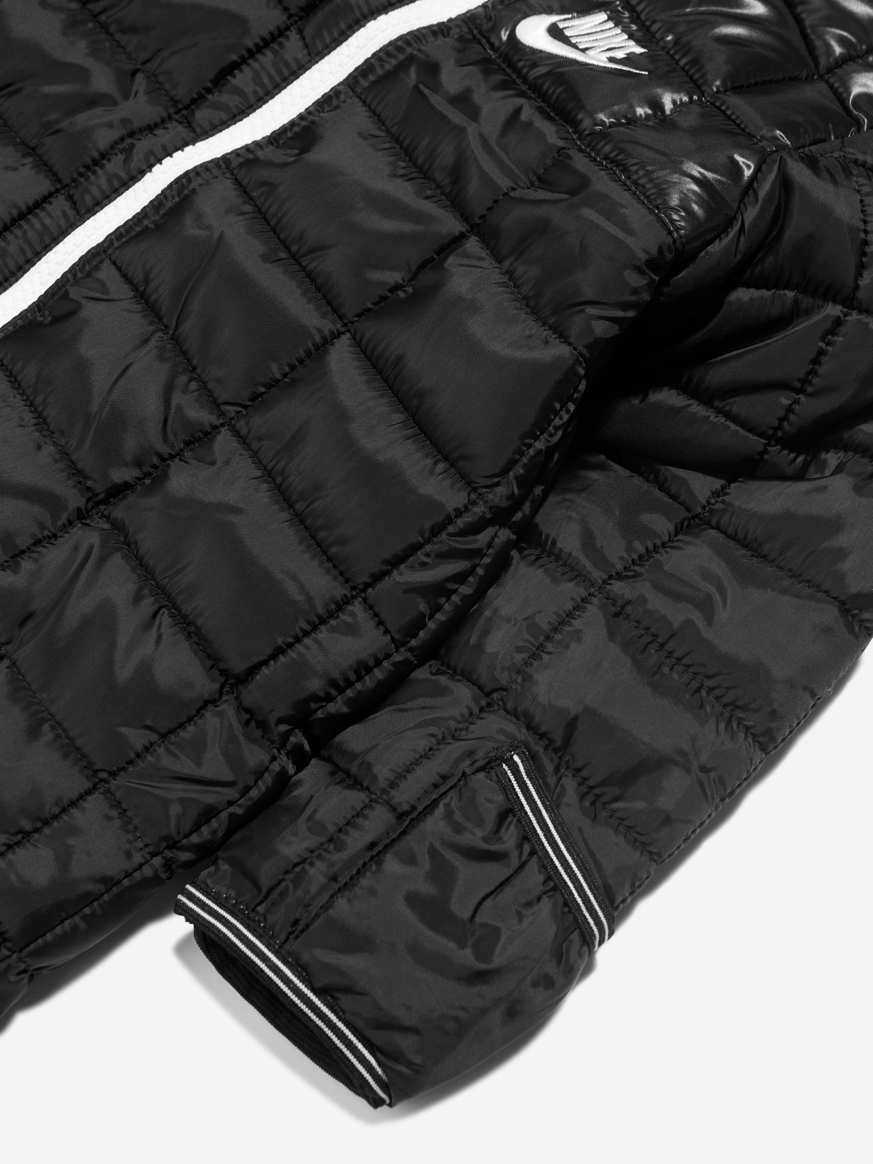 Nike Baby Boys Colourblock Snowsuit in Black