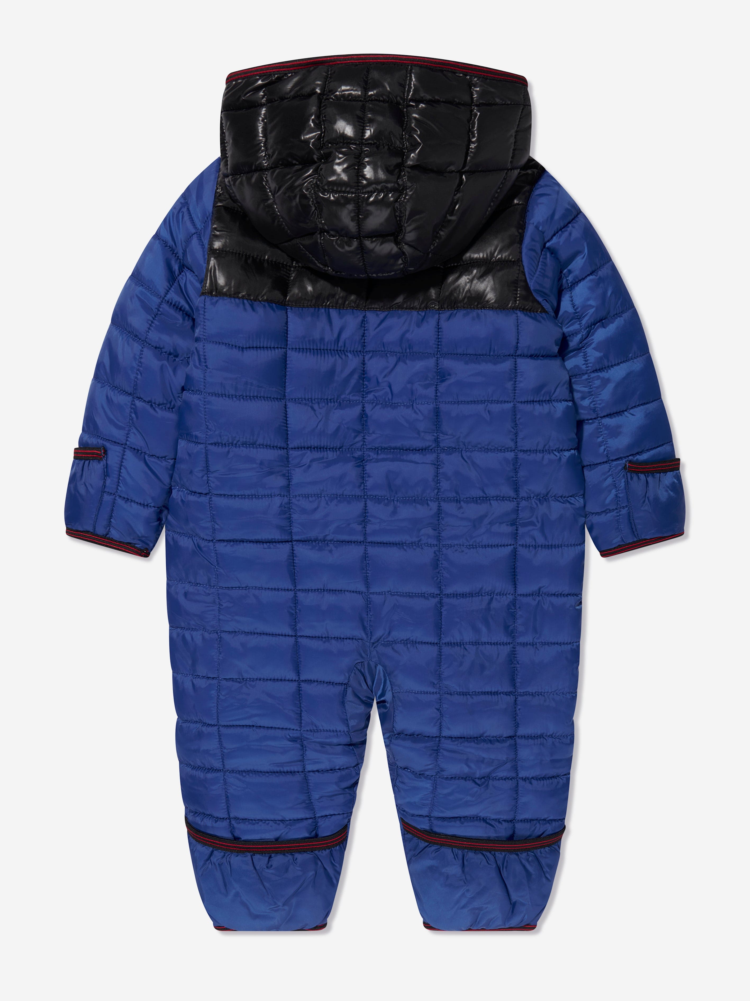 Nike Baby Boys Colourblock Snowsuit in Blue