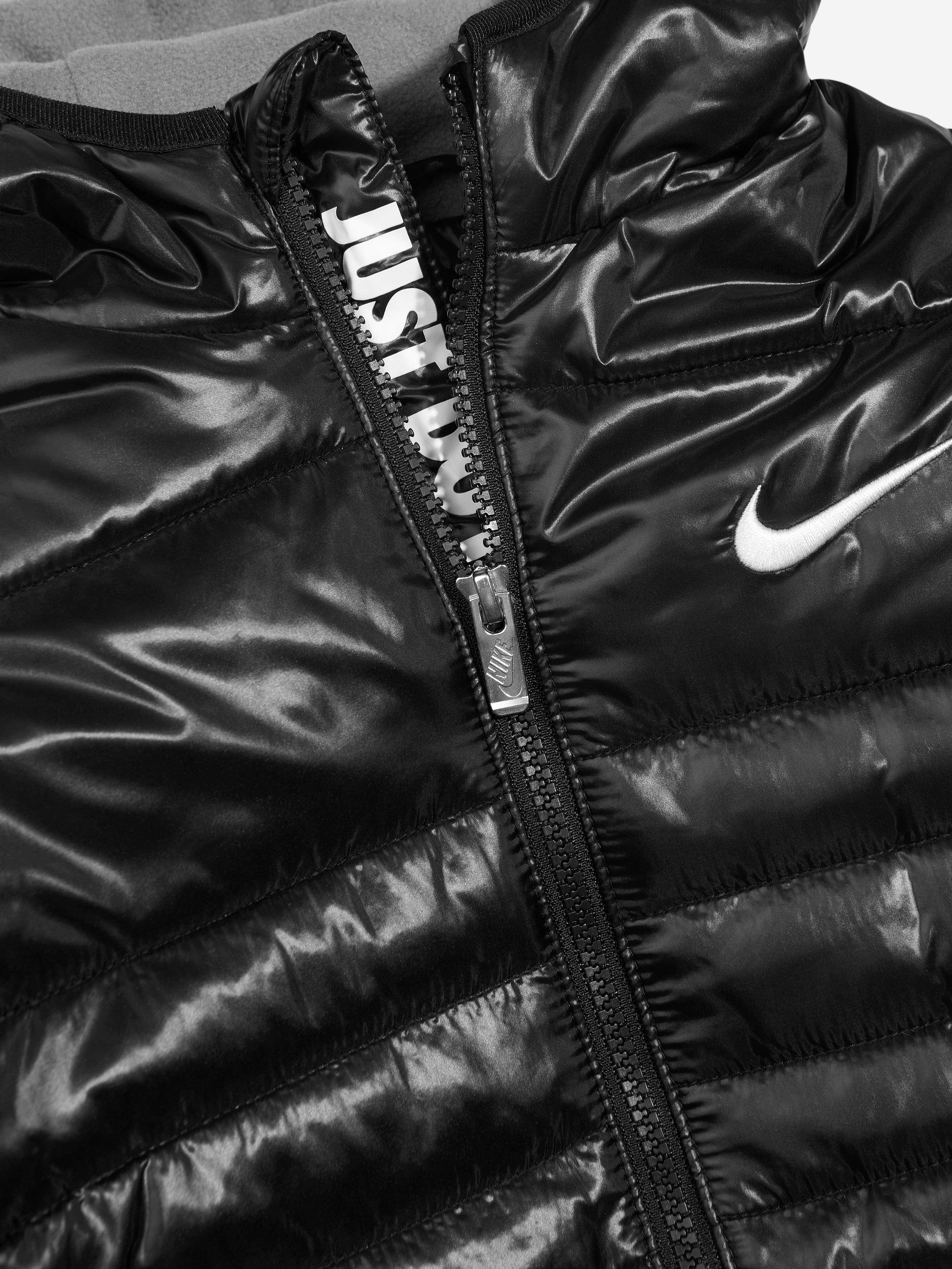 Nike Boys Mid Weight Fill Jacket in Black