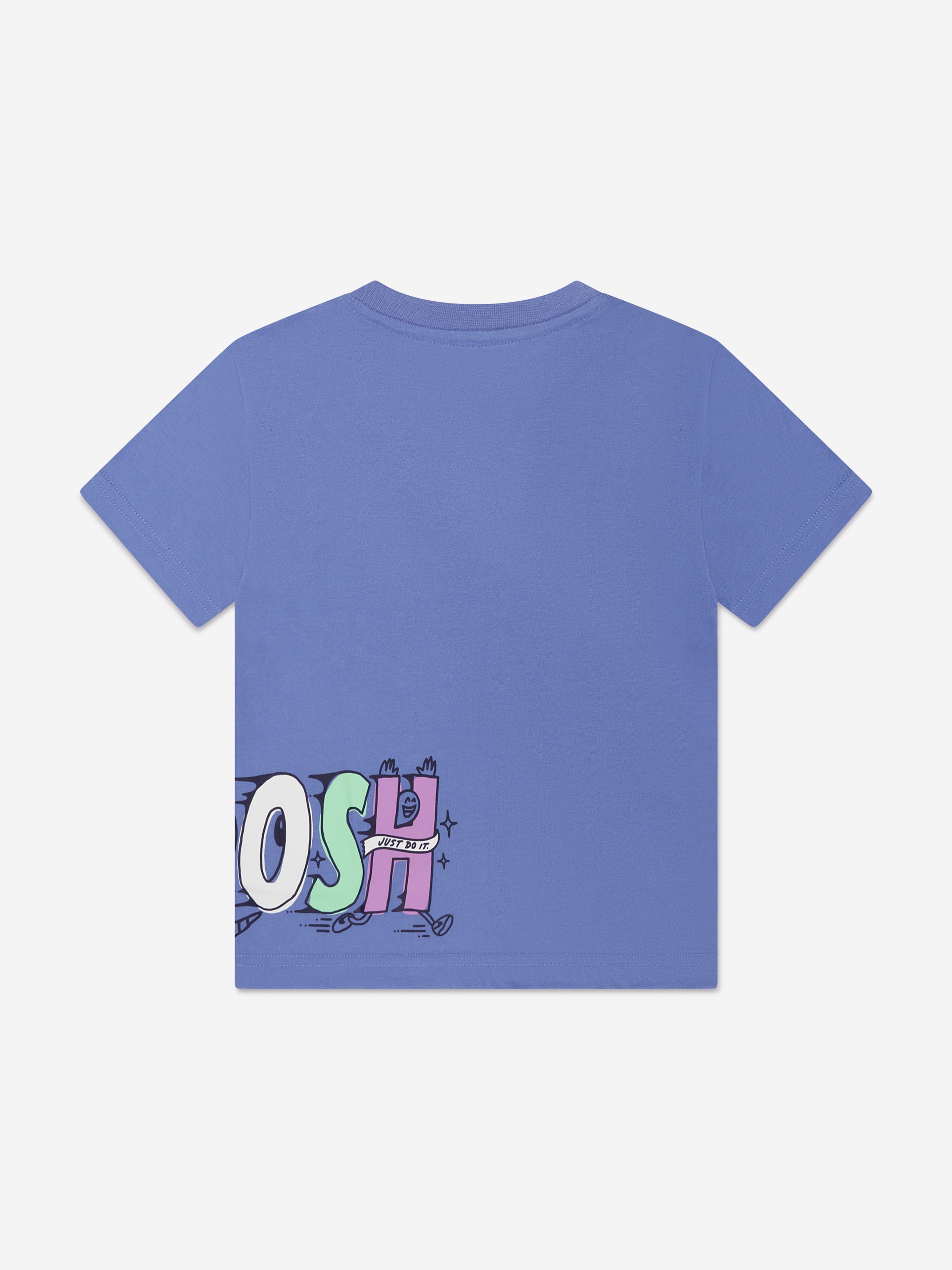 Nike Boys NSW Art Relaxed T-Shirt in Blue