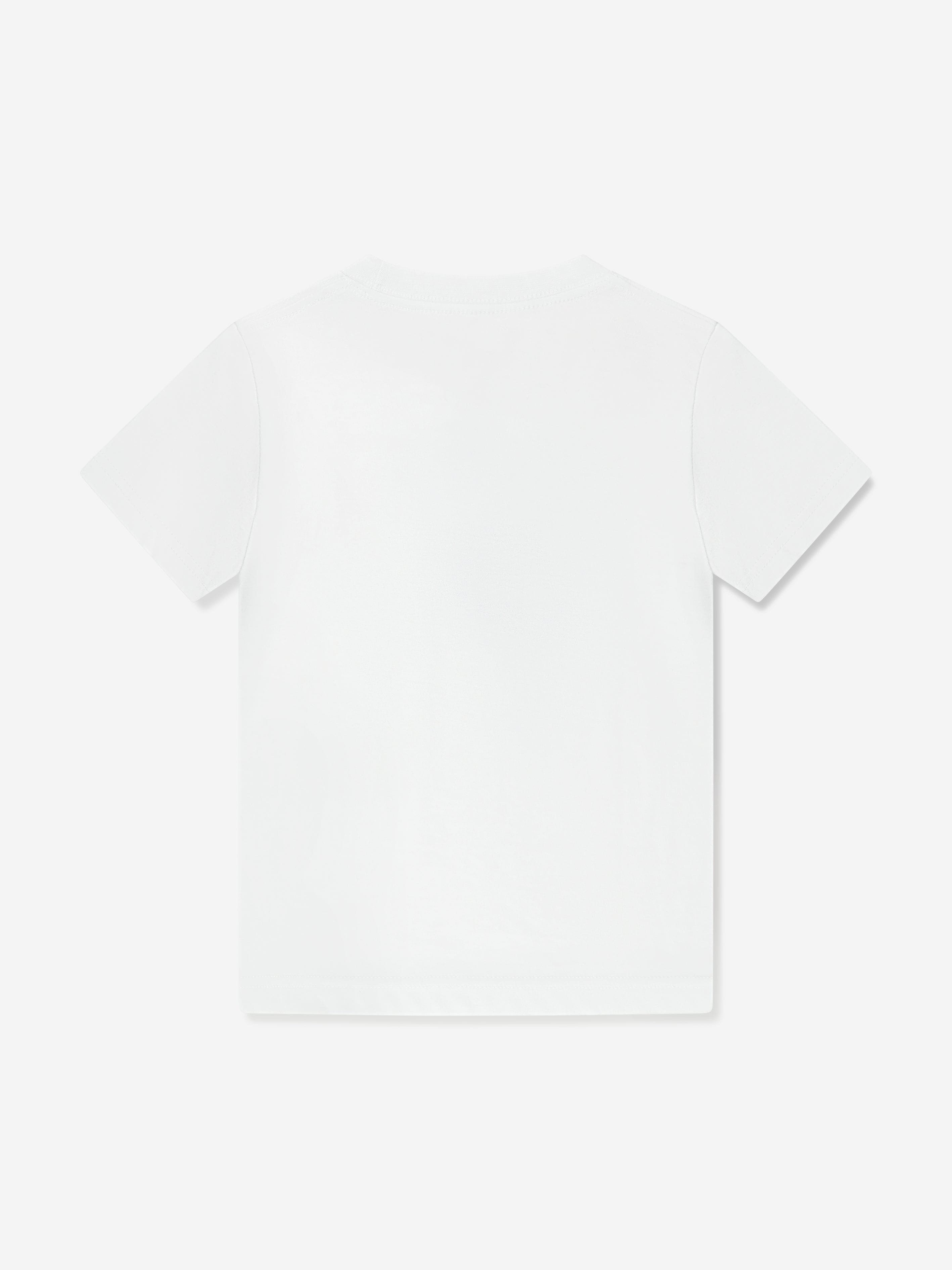 Nike Boys Brandmark Square T-Shirt in White