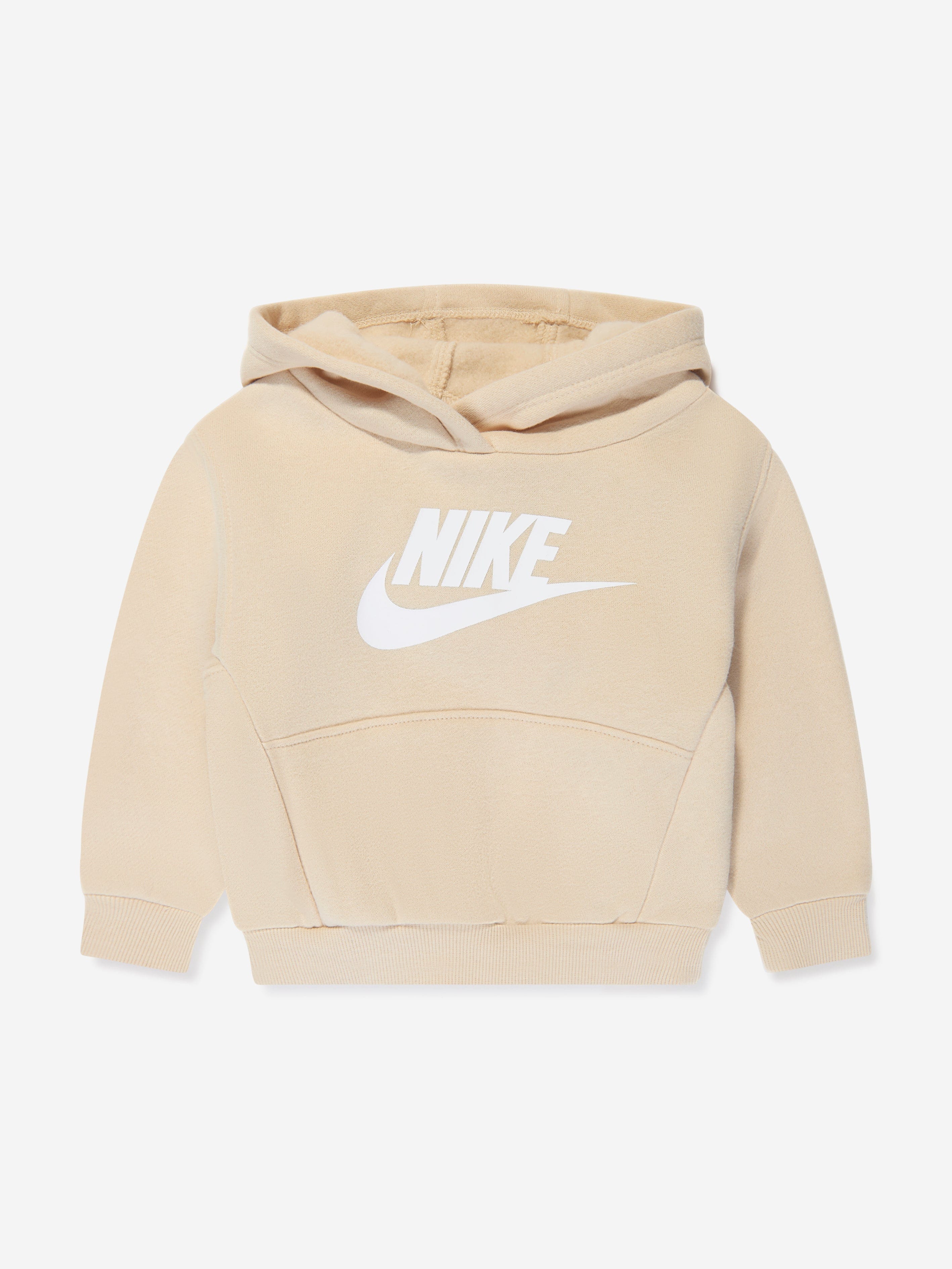 Nike Kids NKN Club Fleece Tracksuit in Beige