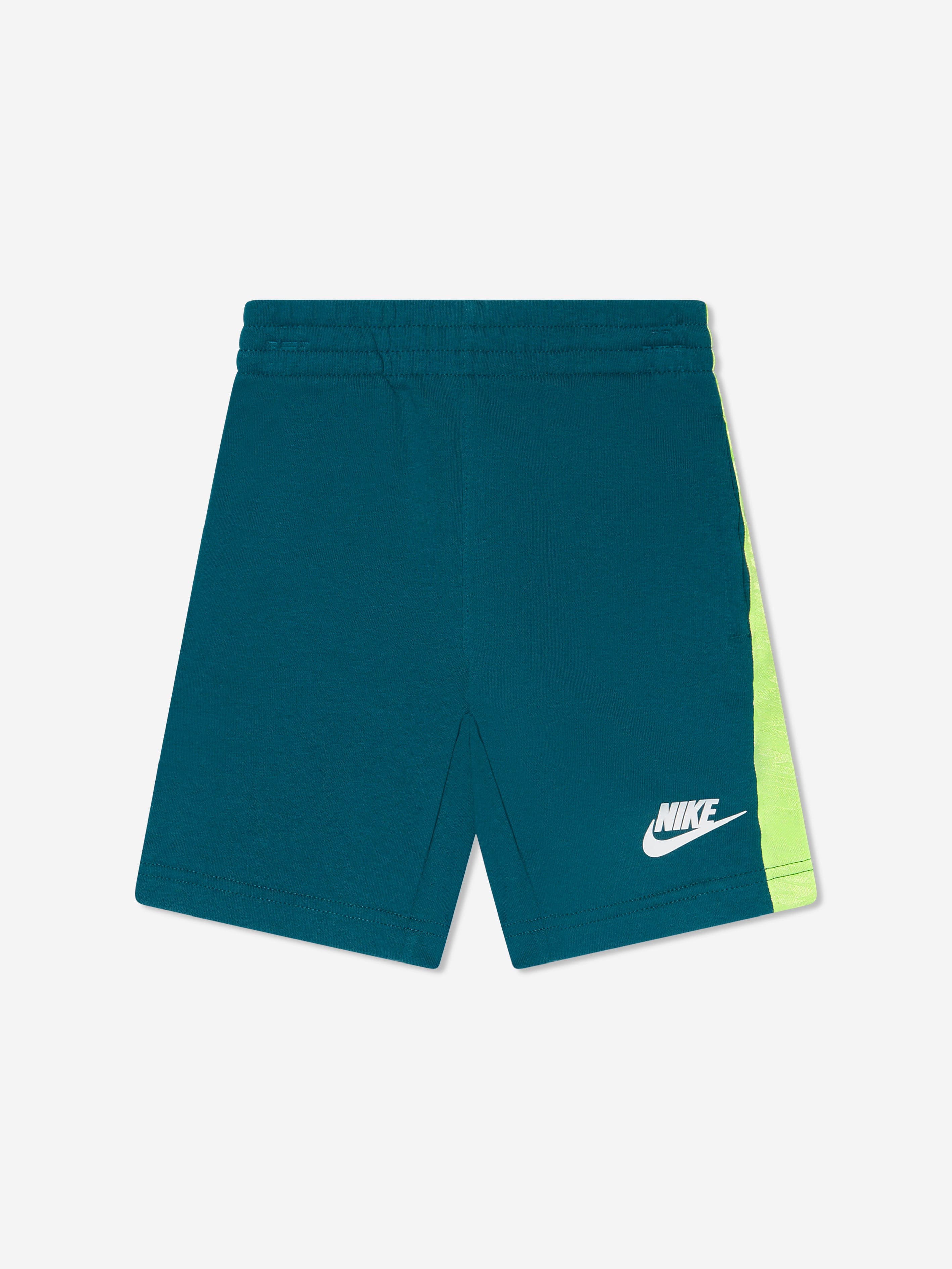 Nike Boys NSW Tape Shorts Set in Green