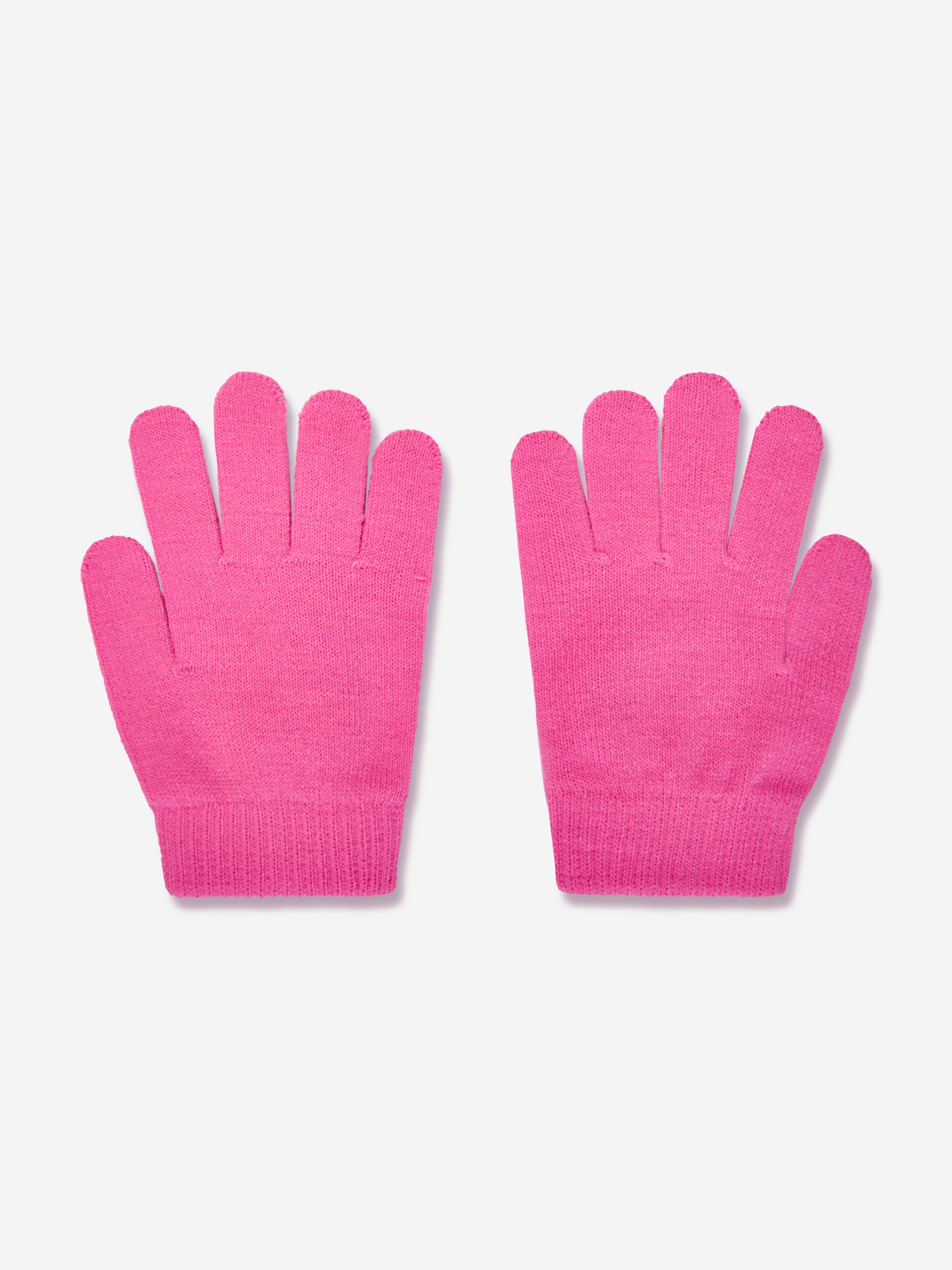 Nike Girls Futura Beanie Hat And Gloves Set in Pink