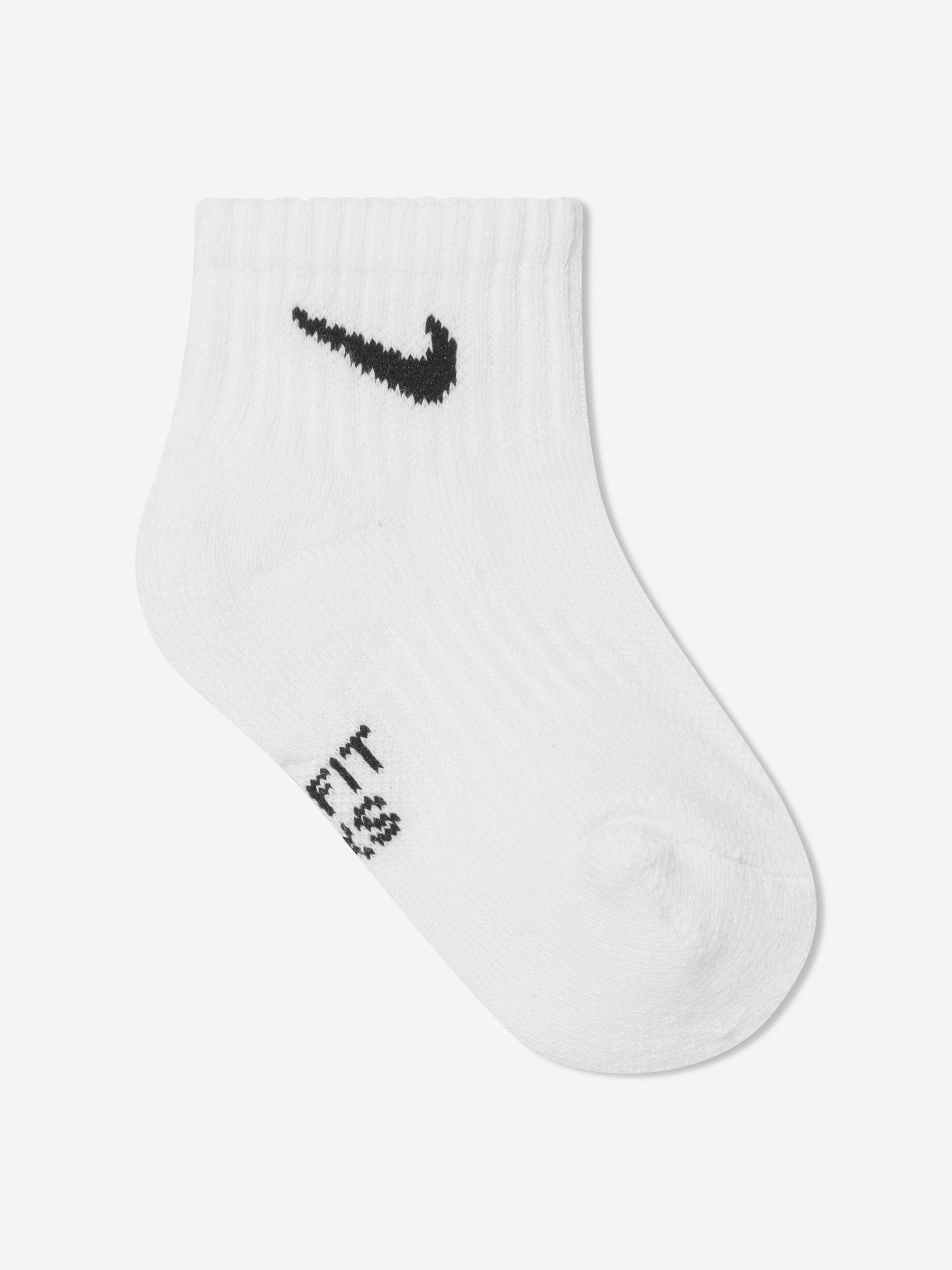 Nike Boys Performance Socks Set in White