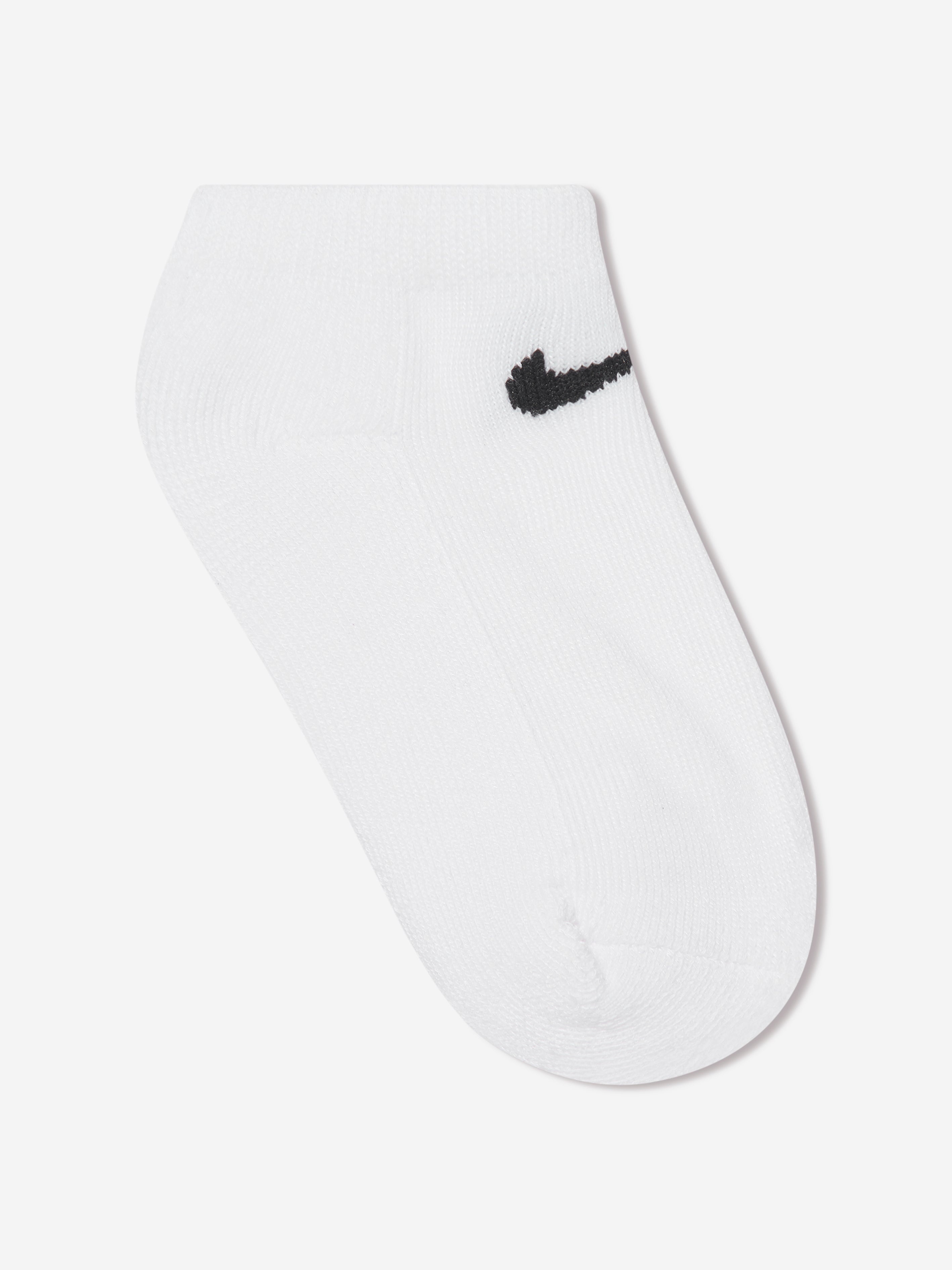 Nike Boys Basic No Show 3 Pack Socks Set in White