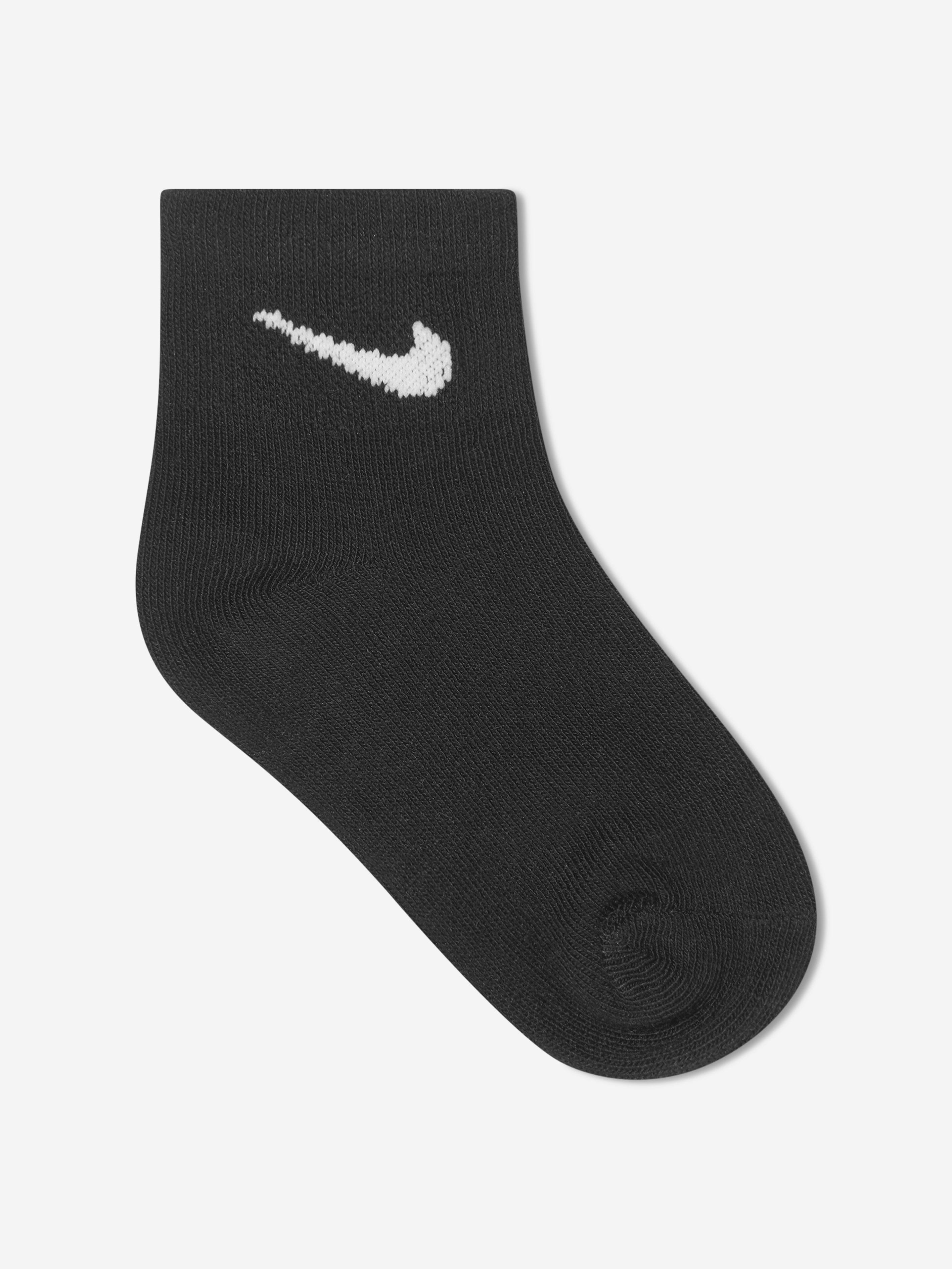 Nike Boys Colourful Pack Socks Set in Black