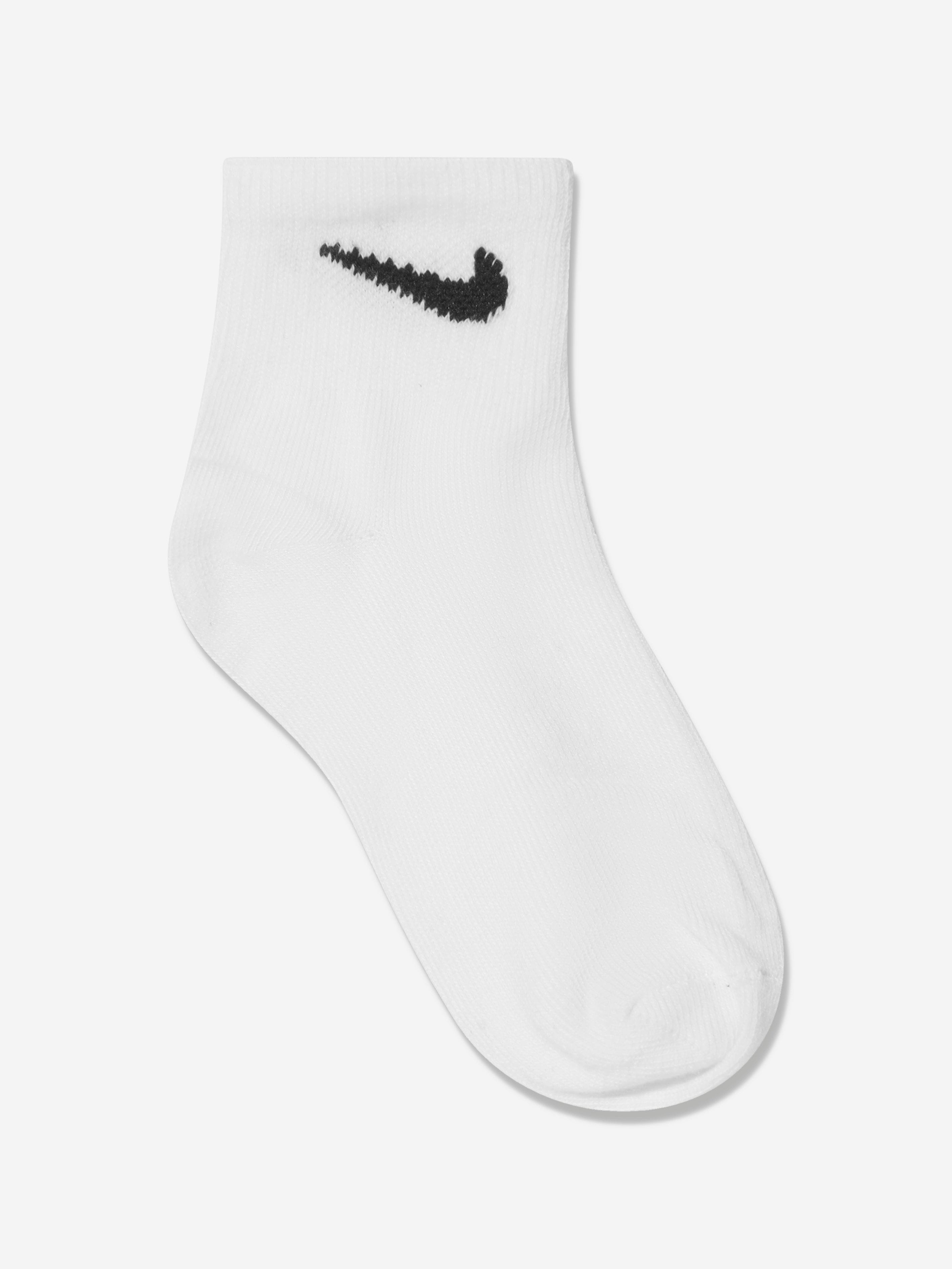 Nike Boys Colourful Pack Socks Set in White