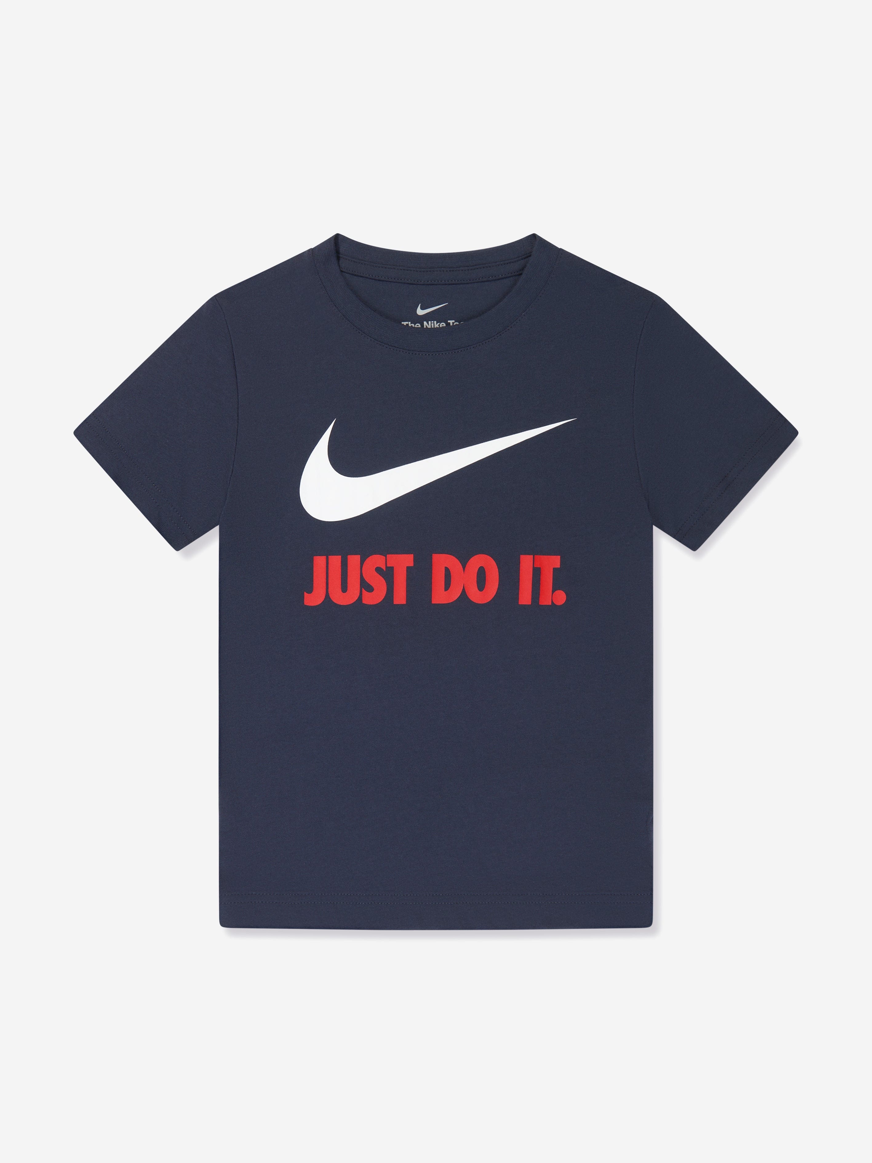 Nike Boys Swoosh JDI T-Shirt in Navy