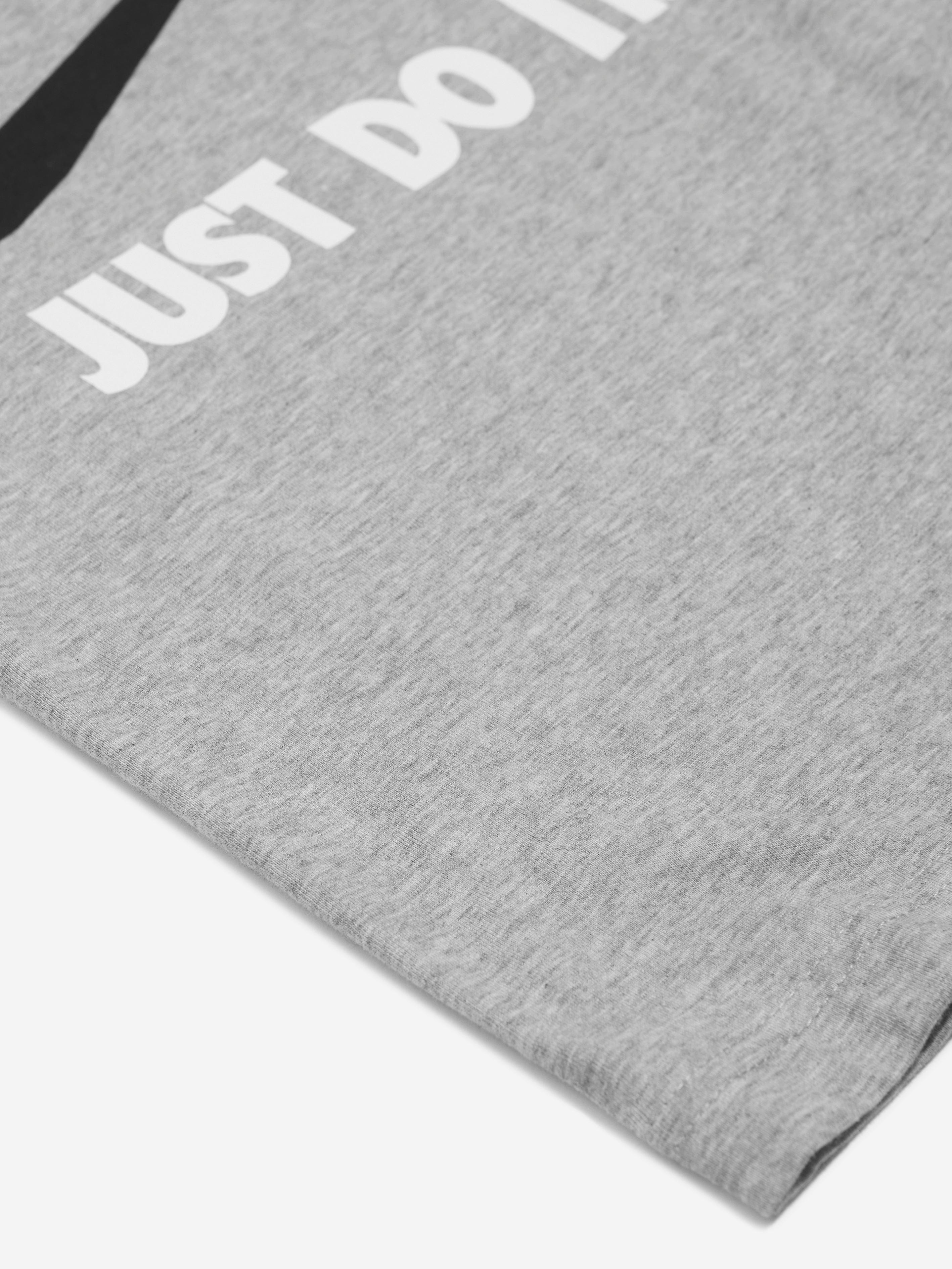 Nike Boys Swoosh JDI T-Shirt in Grey