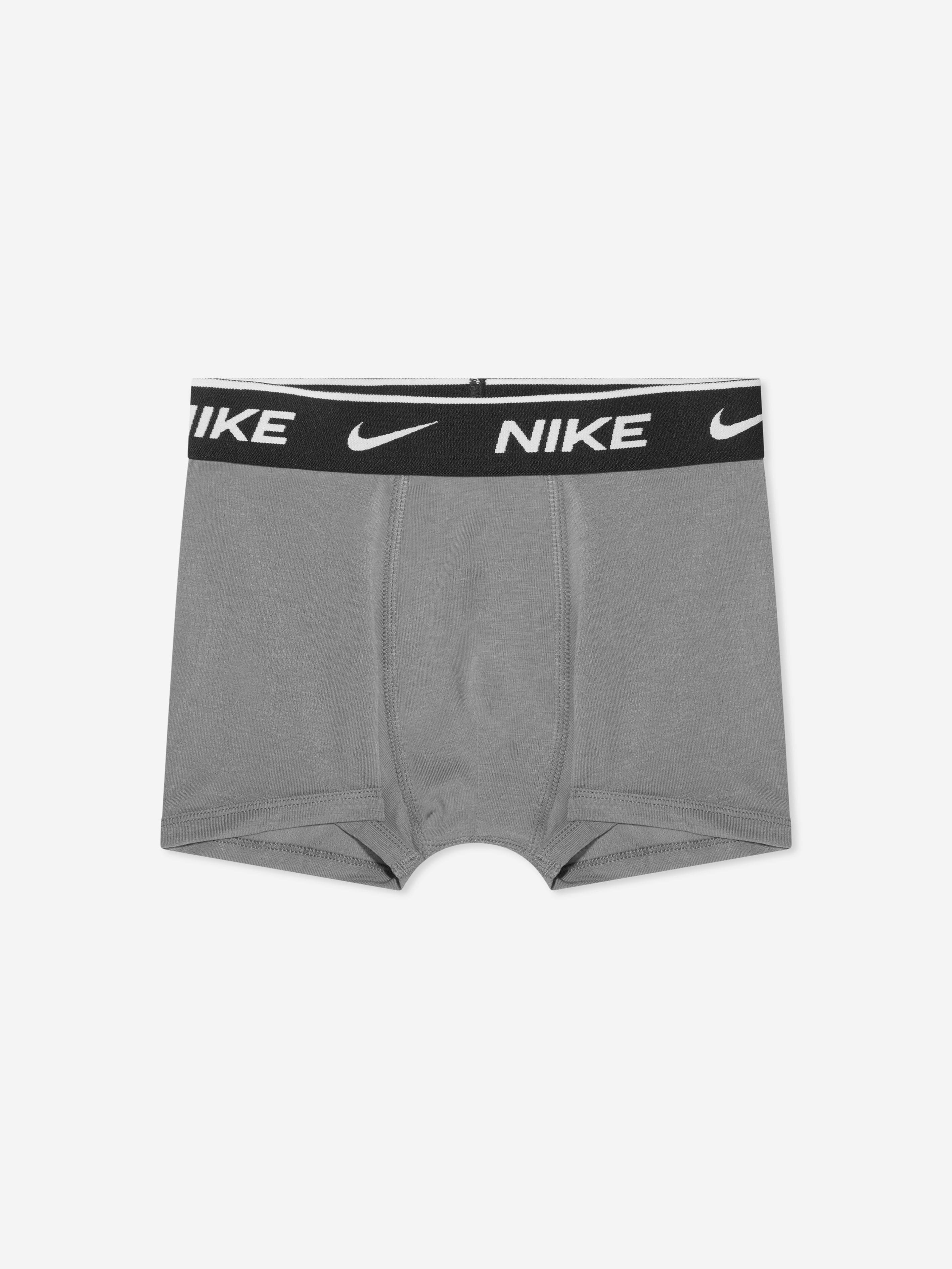 Nike Boys 3 Pack Essential Boxer Shorts Set in Multicolour