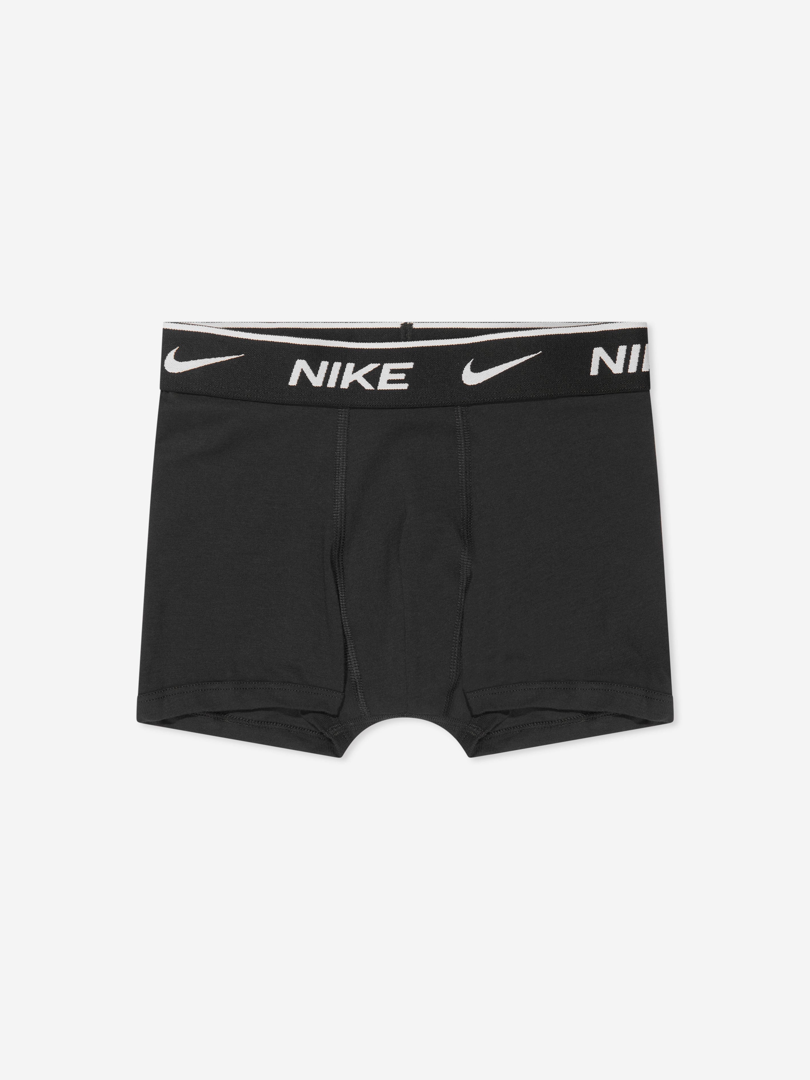 Nike Boys 3 Pack Essential Boxer Shorts Set in Multicolour