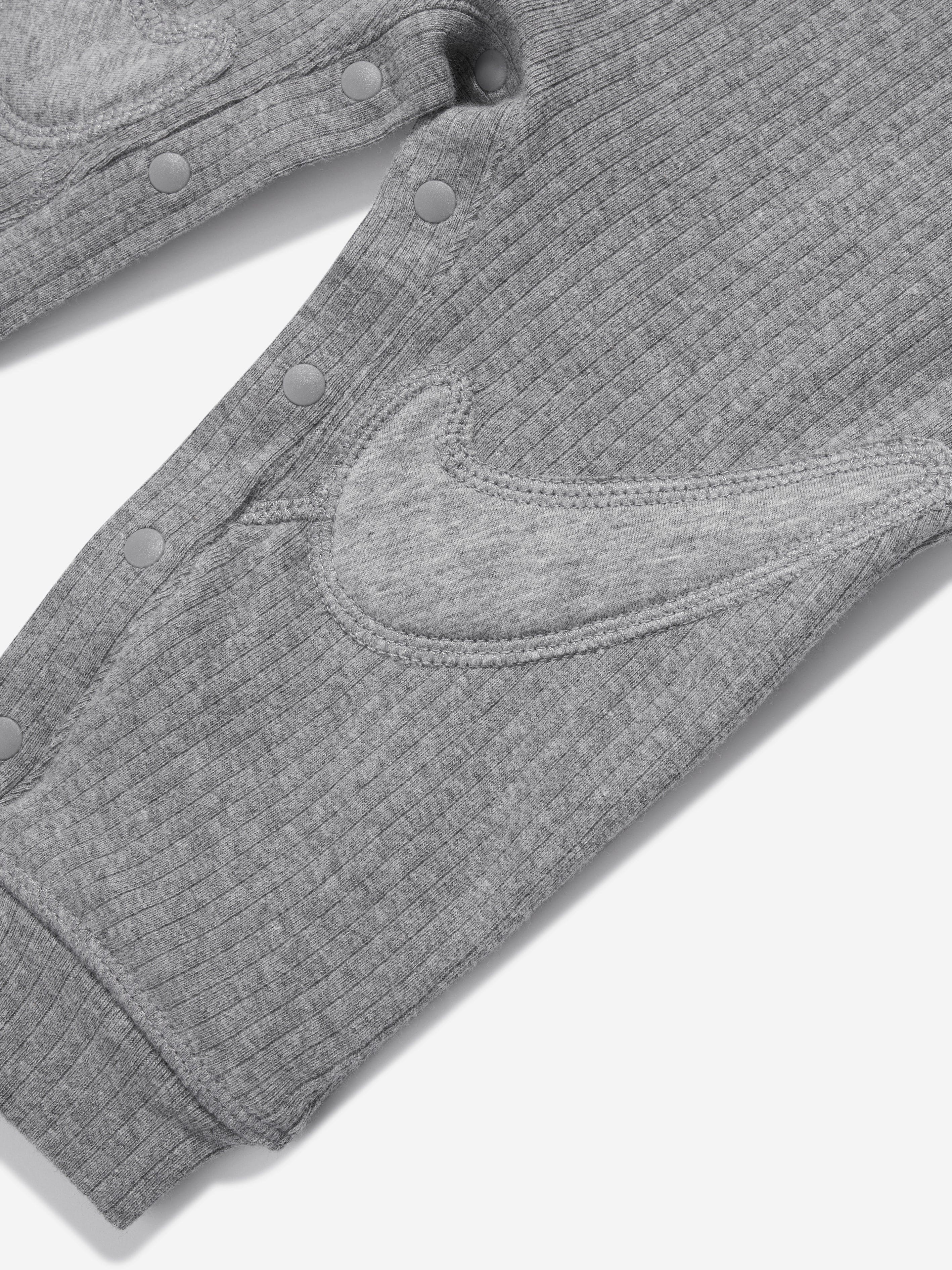 Nike Baby Readyset Romper in Grey