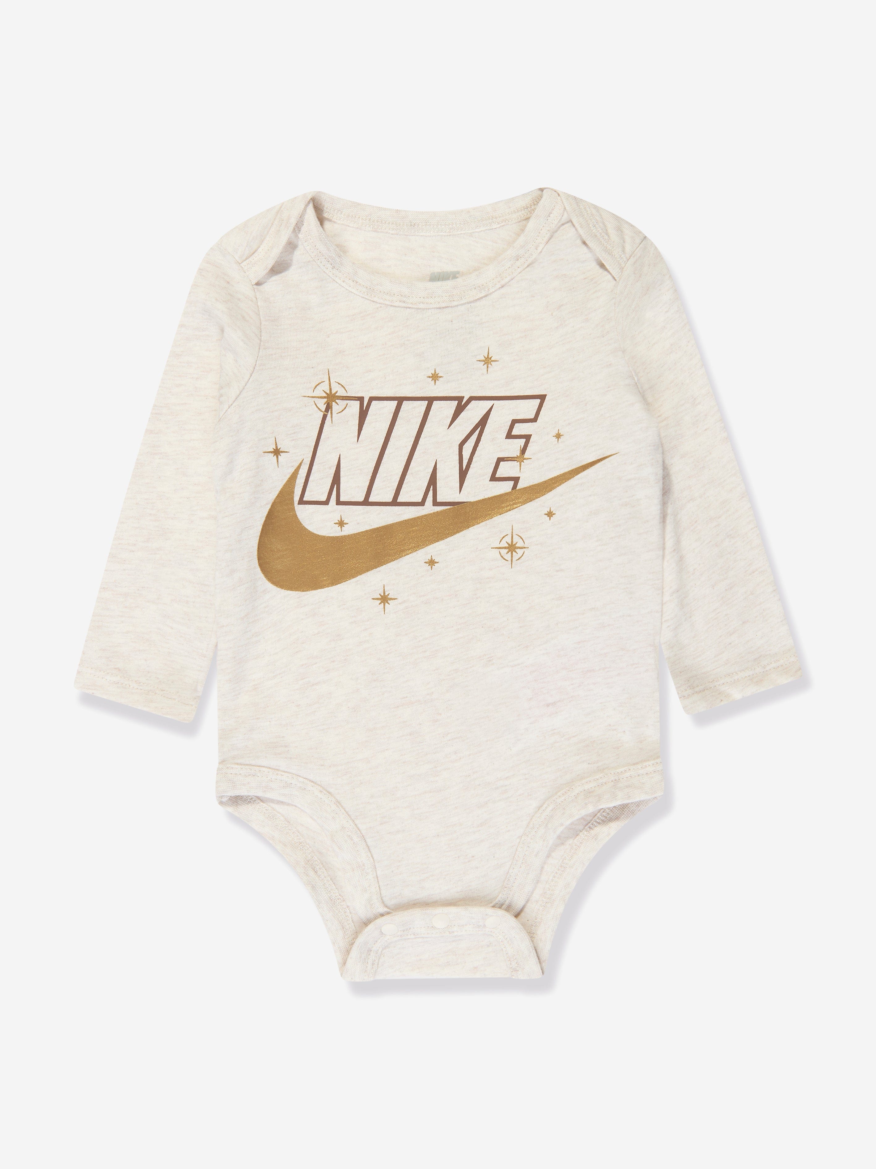 Nike Baby Readyset Bodysuit in Brown