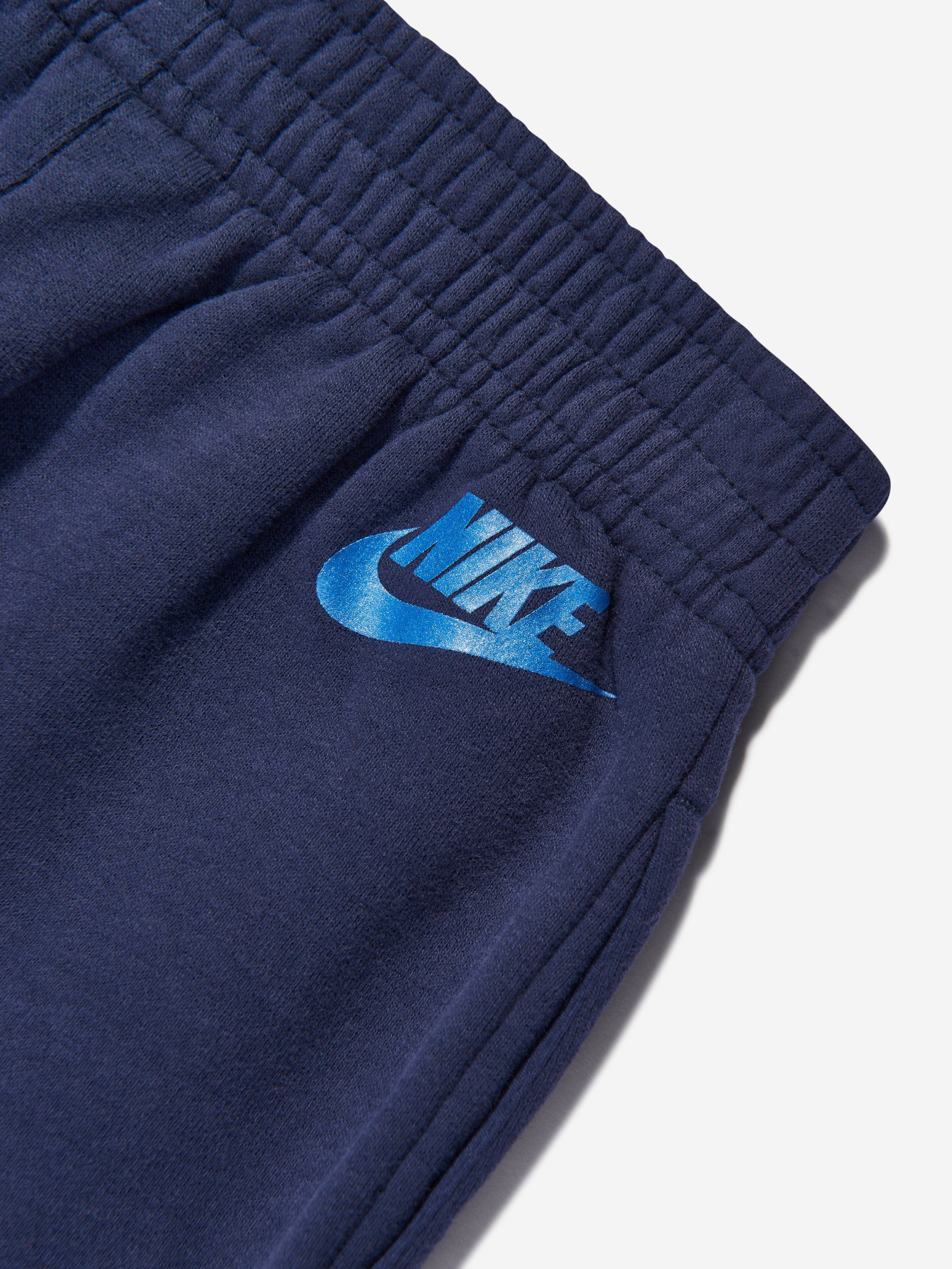 Nike Boys NSW Shine Joggers in Navy