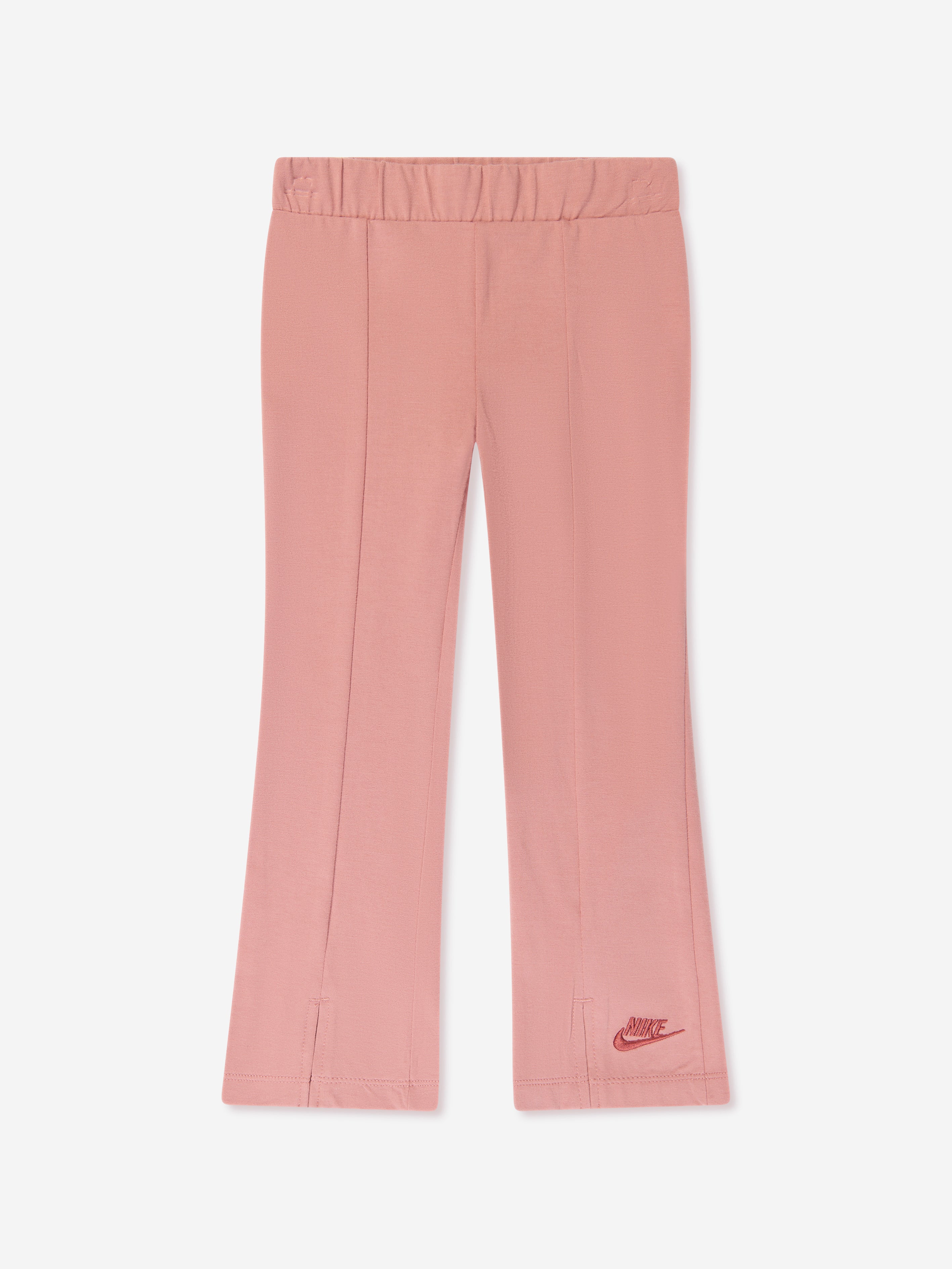 Nike Girls Home Swoosh Hoodie Set in Pink