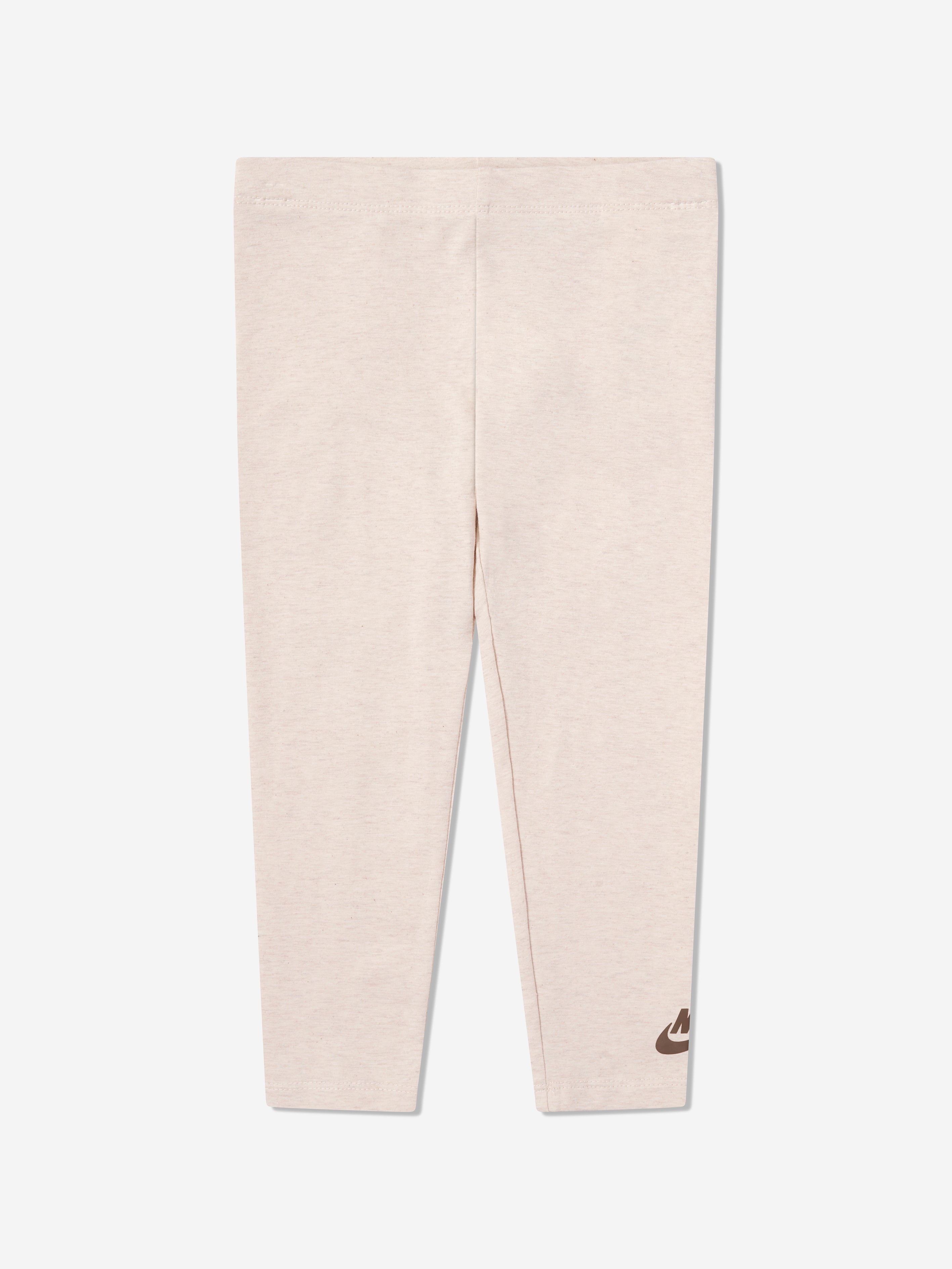 Nike Girls Home Swoosh Tracksuit in Brown