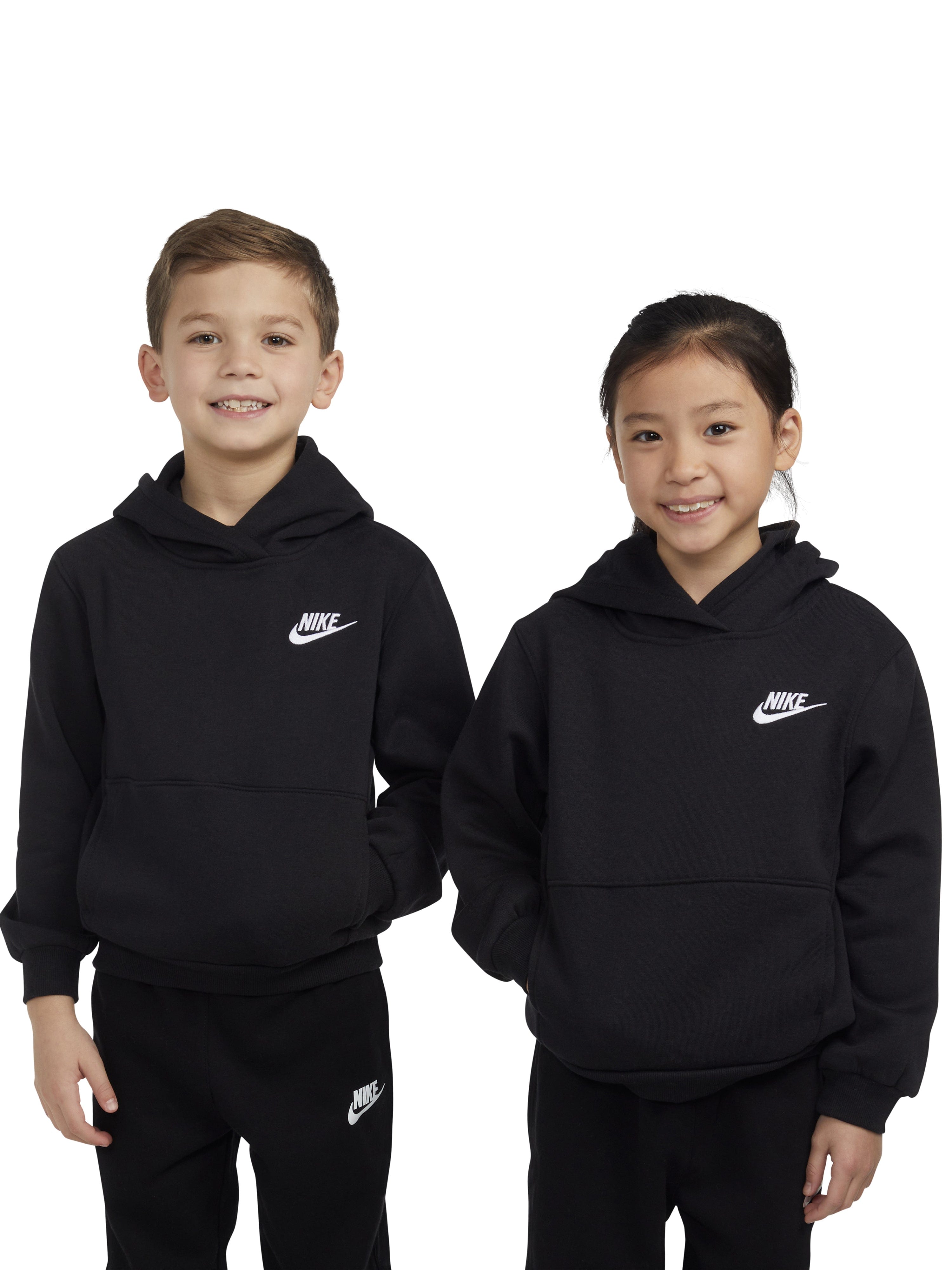 Kids NSW Club Fleece Hoodie in Black