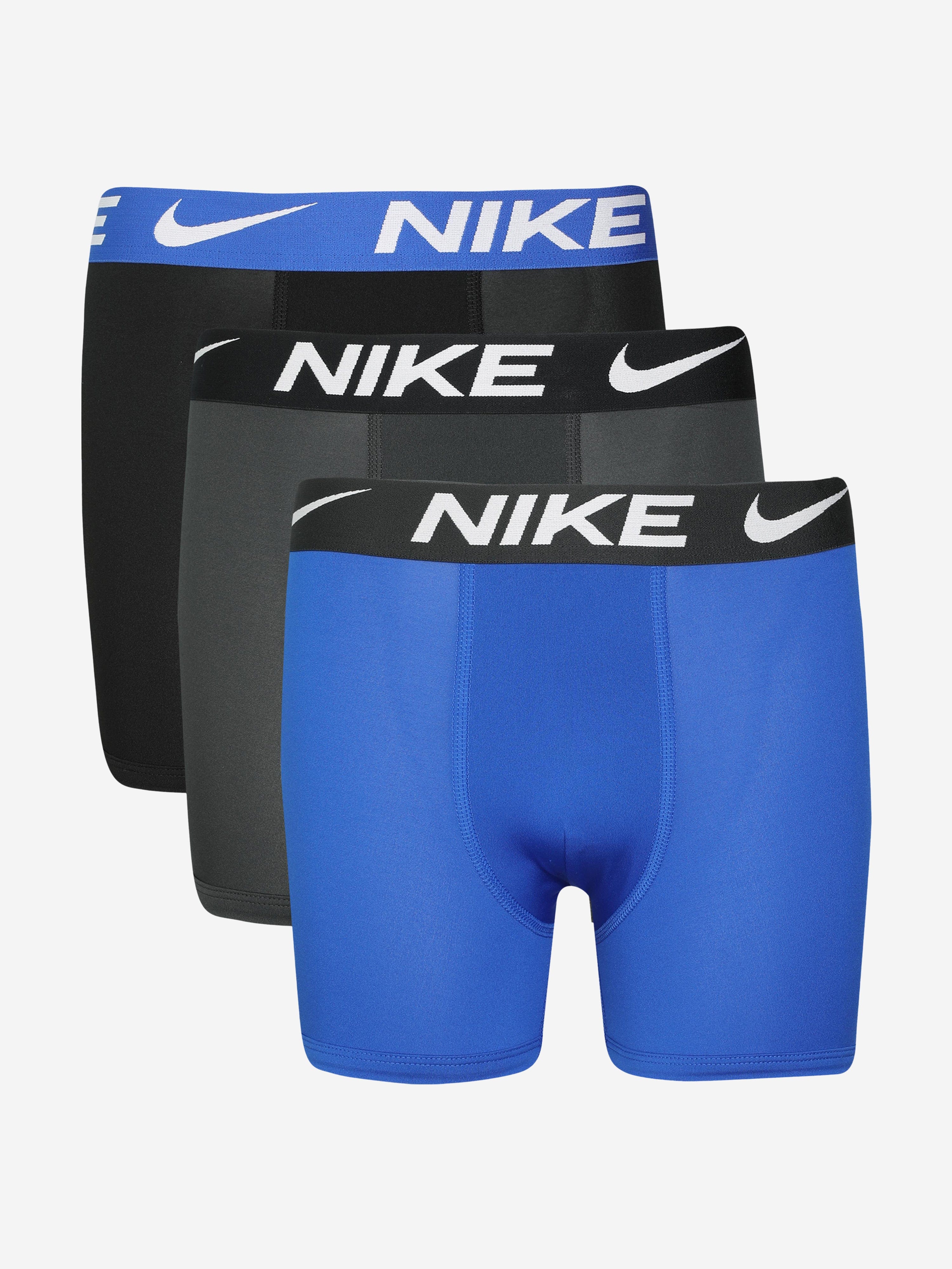 Nike Boys Essential 3 Pack Boxer Shorts Set in Multicolour