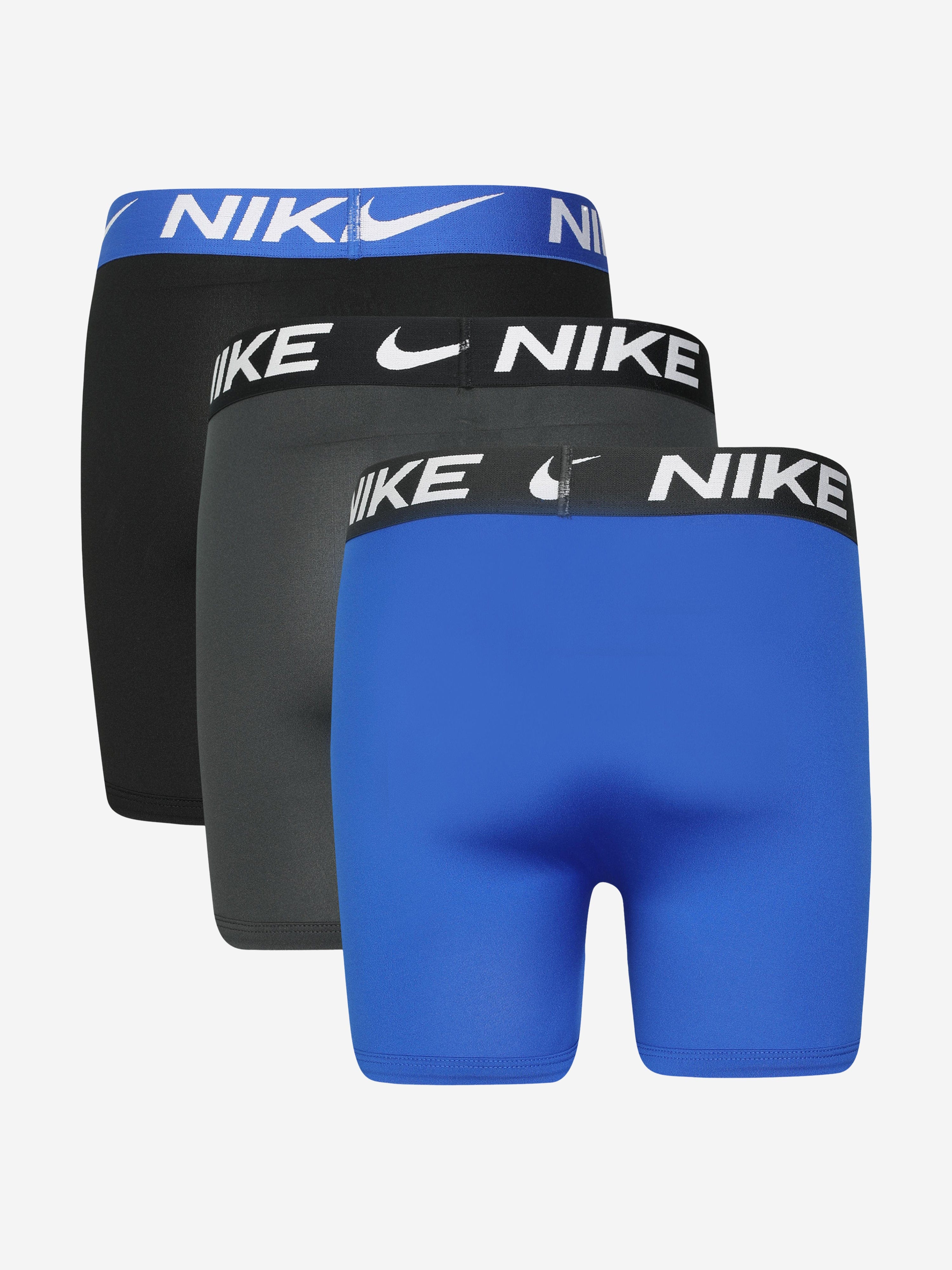 Nike Boys Essential 3 Pack Boxer Shorts Set in Multicolour
