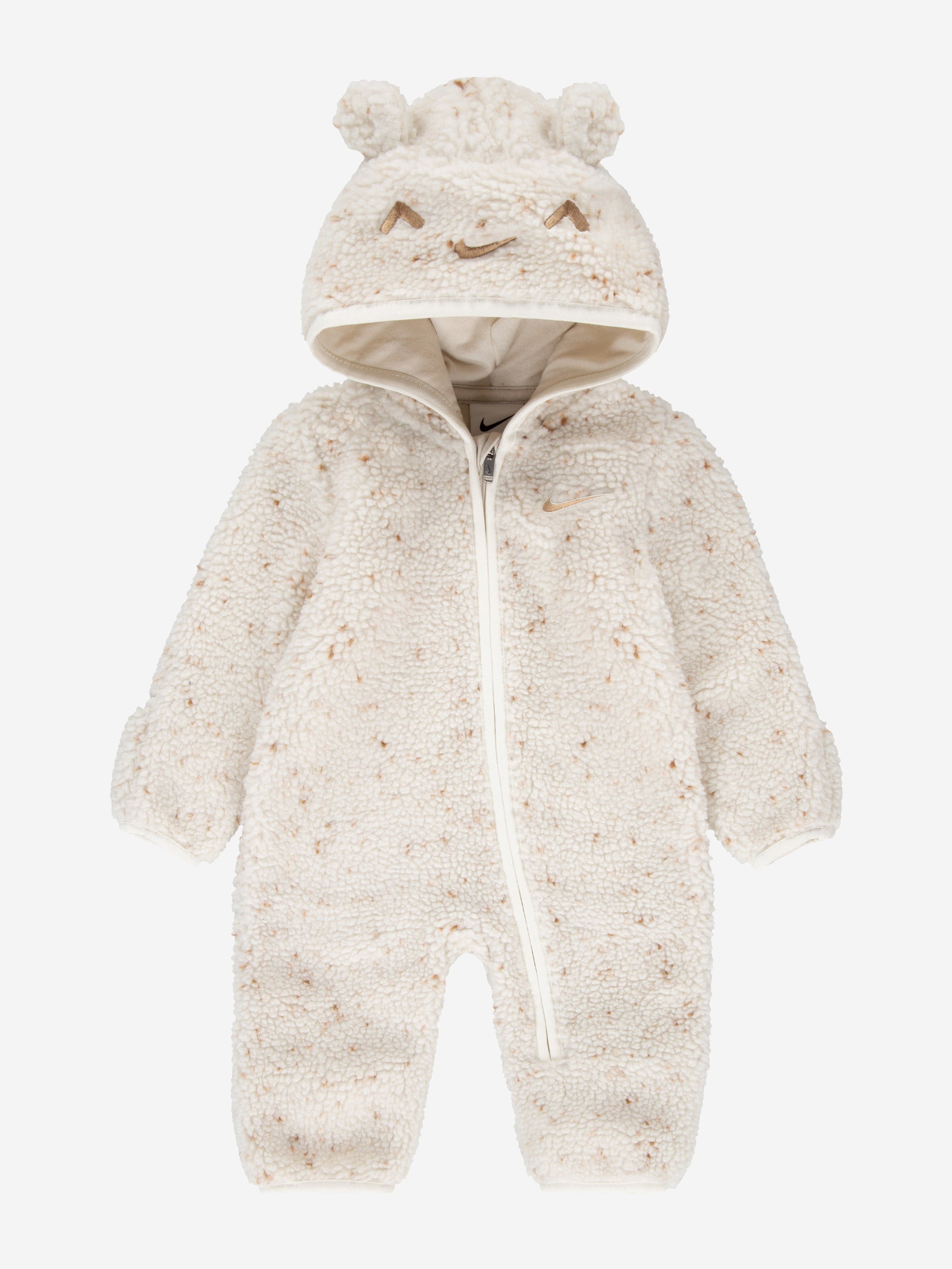 Nike Baby Cozy Comfort Coverall in Ivory