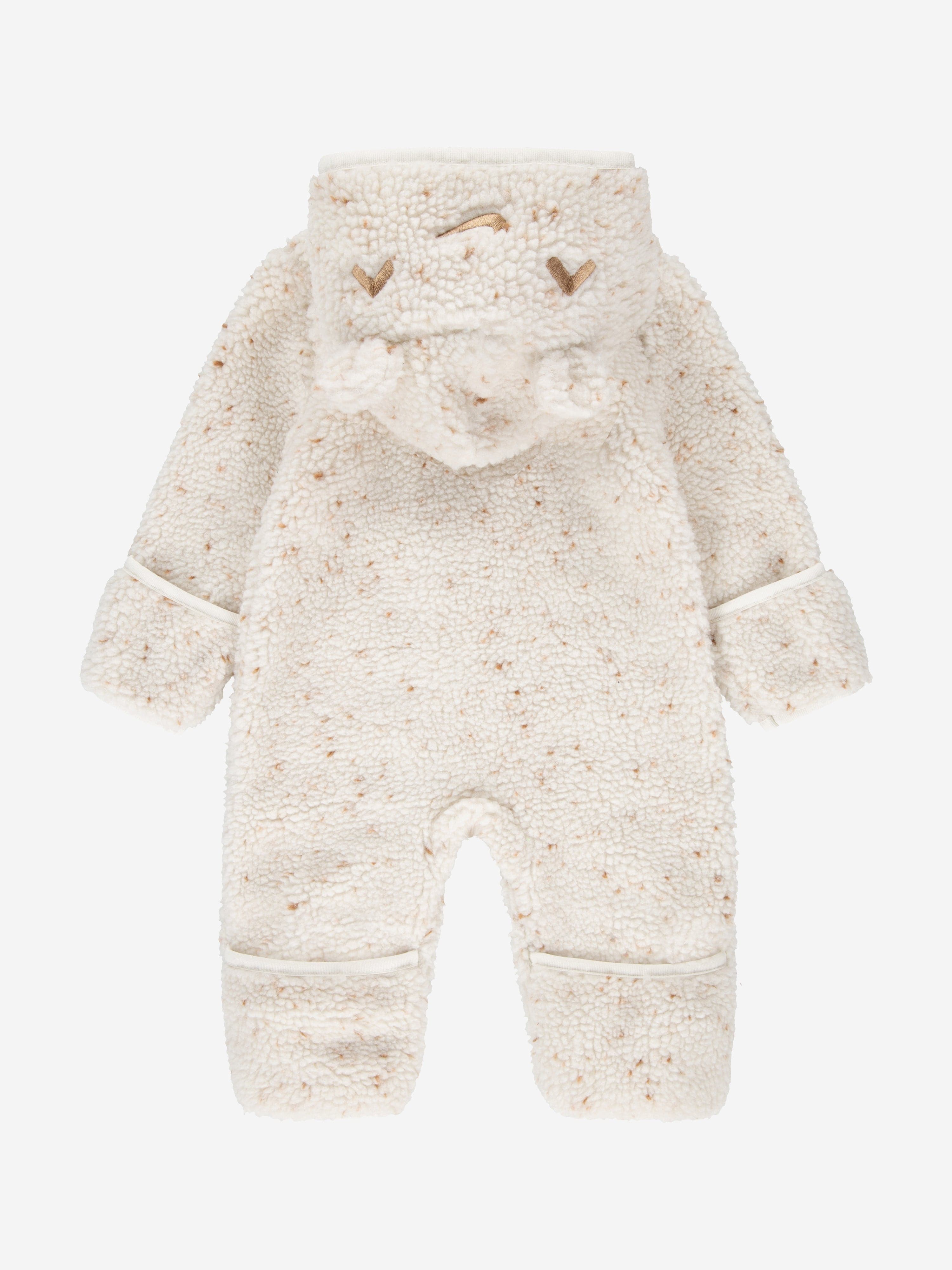 Nike Baby Cozy Comfort Coverall in Ivory