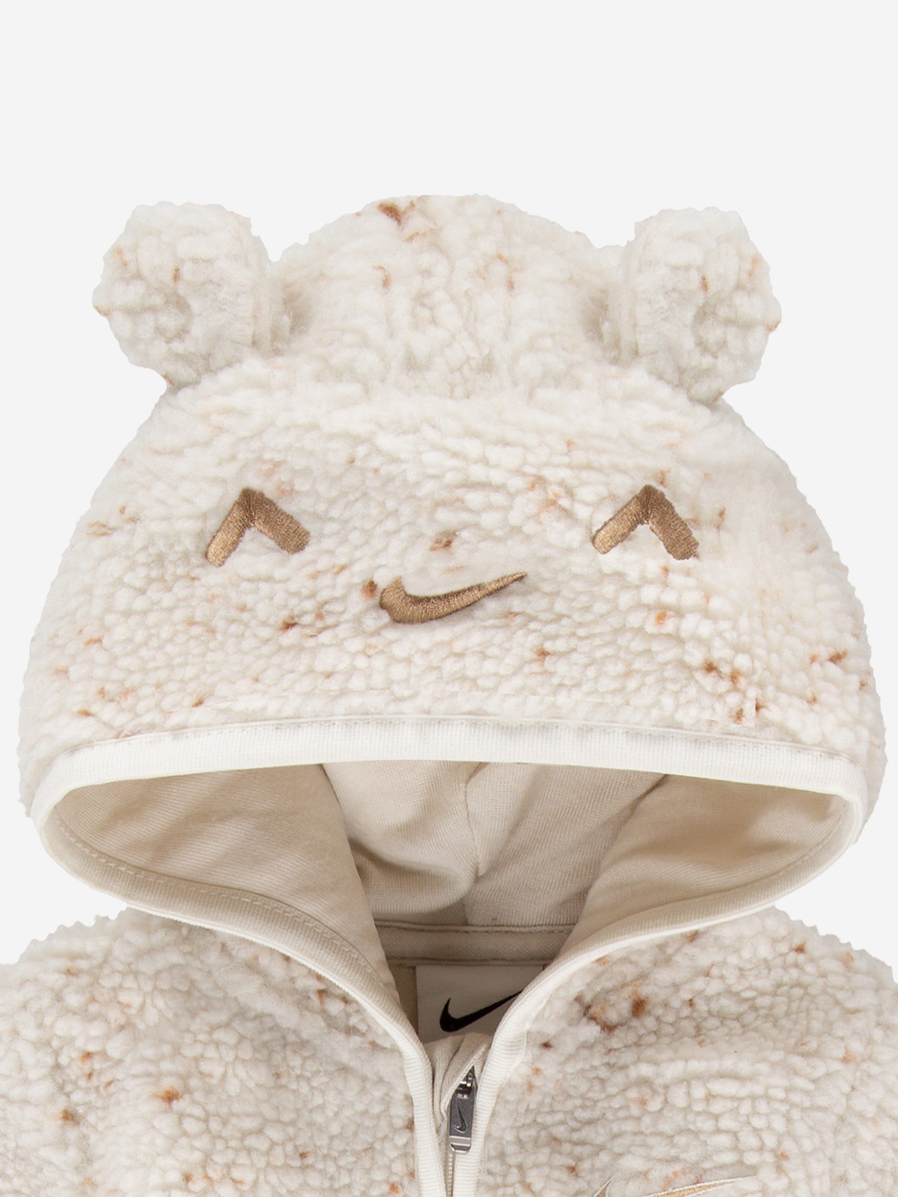 Nike Baby Cozy Comfort Coverall in Ivory