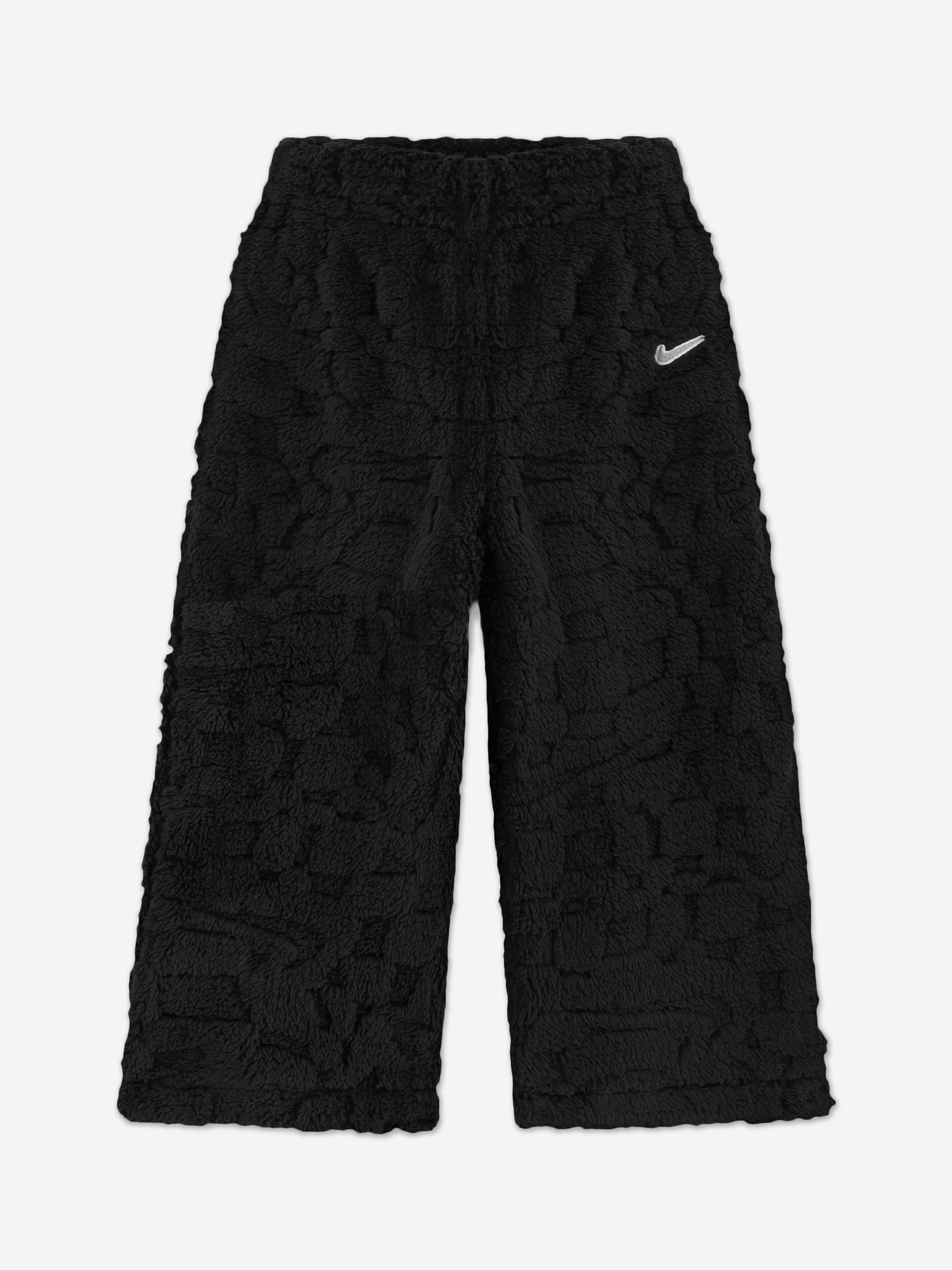 Nike Girls Cozy PO Hood Tracksuit in Black
