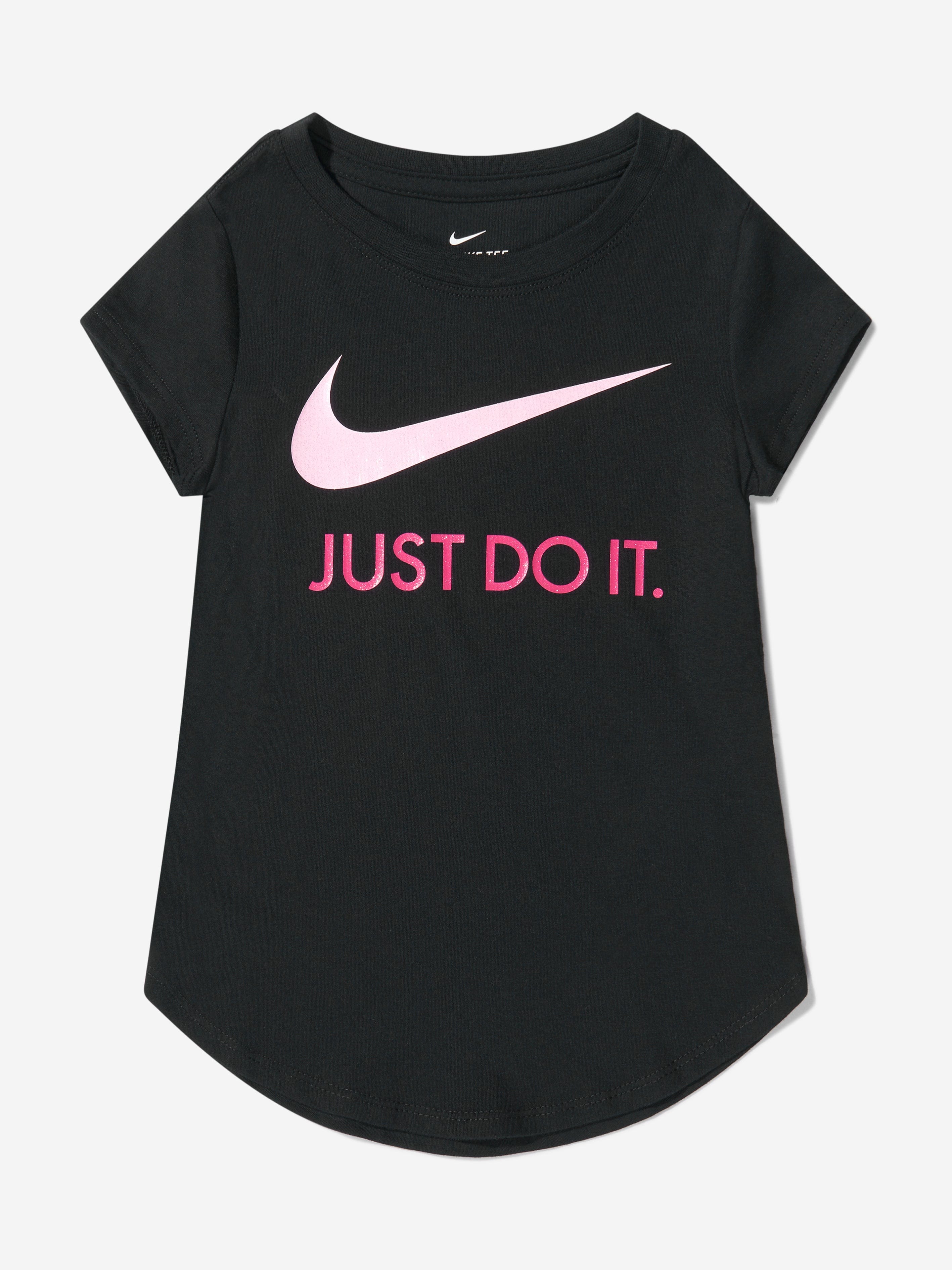 Nike Girls Cotton Jersey T-Shirt