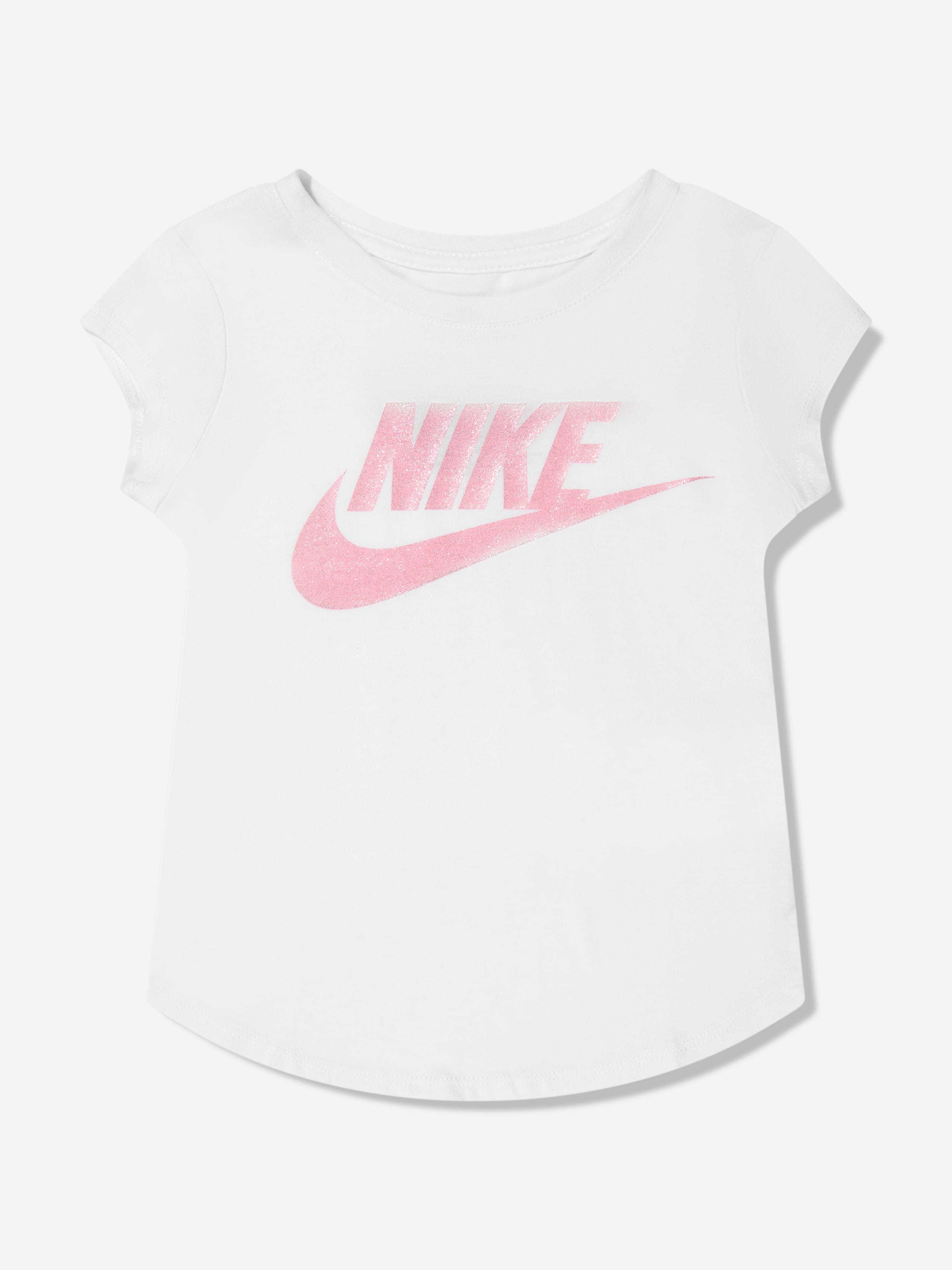 Nike Girls Futura T-Shirt in White