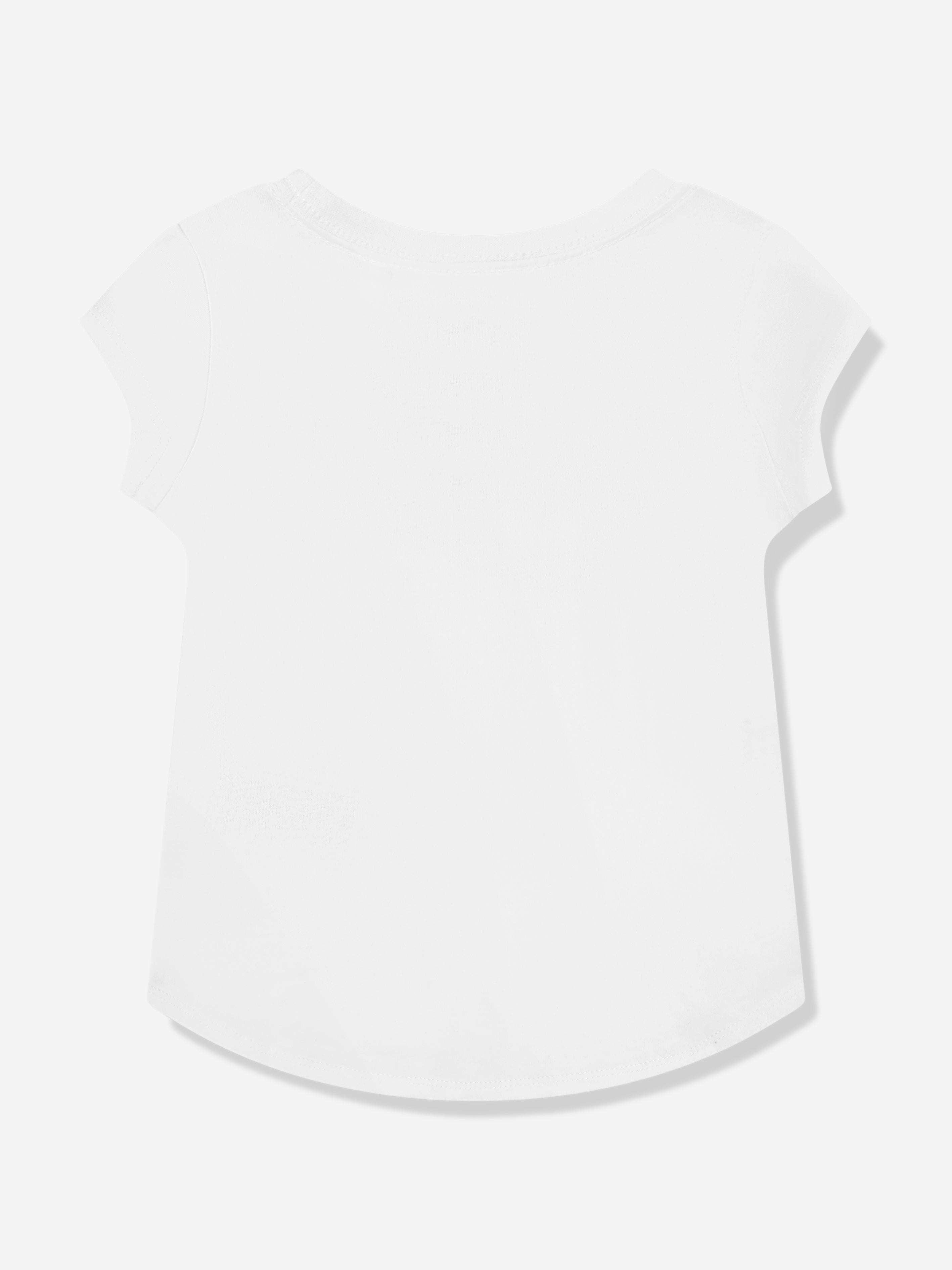 Nike Girls Futura T-Shirt in White