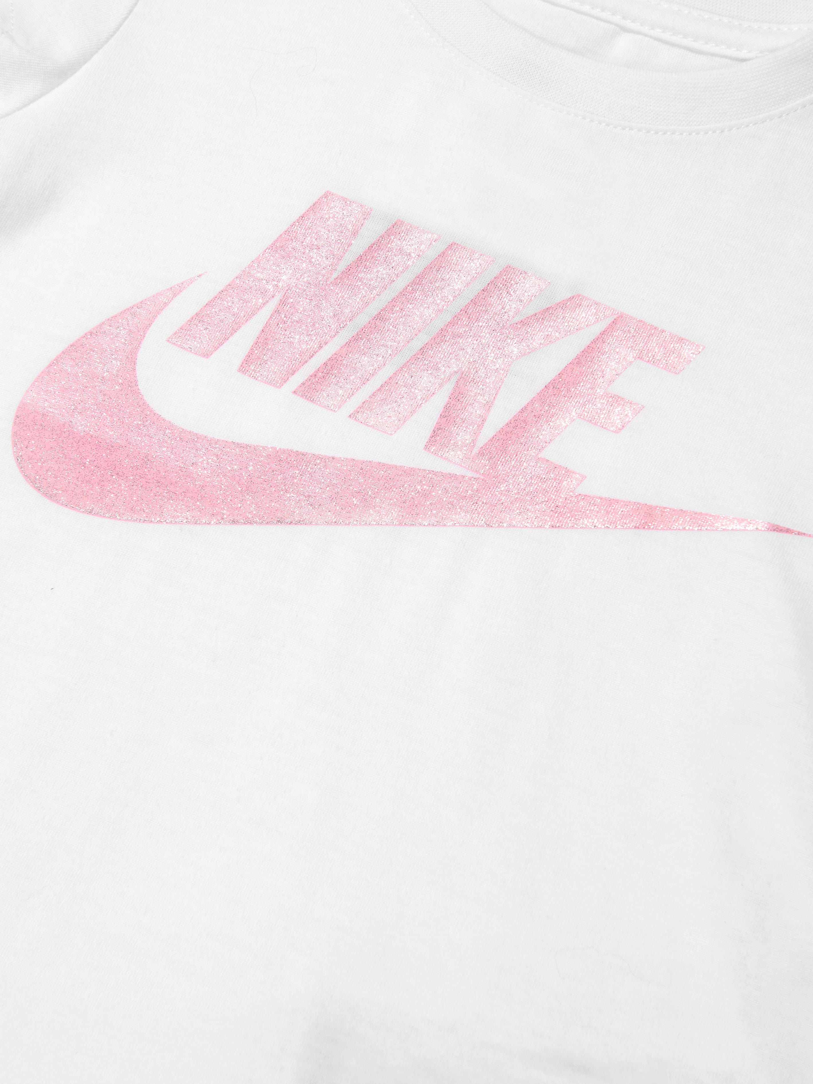 Nike Girls Futura T-Shirt in White