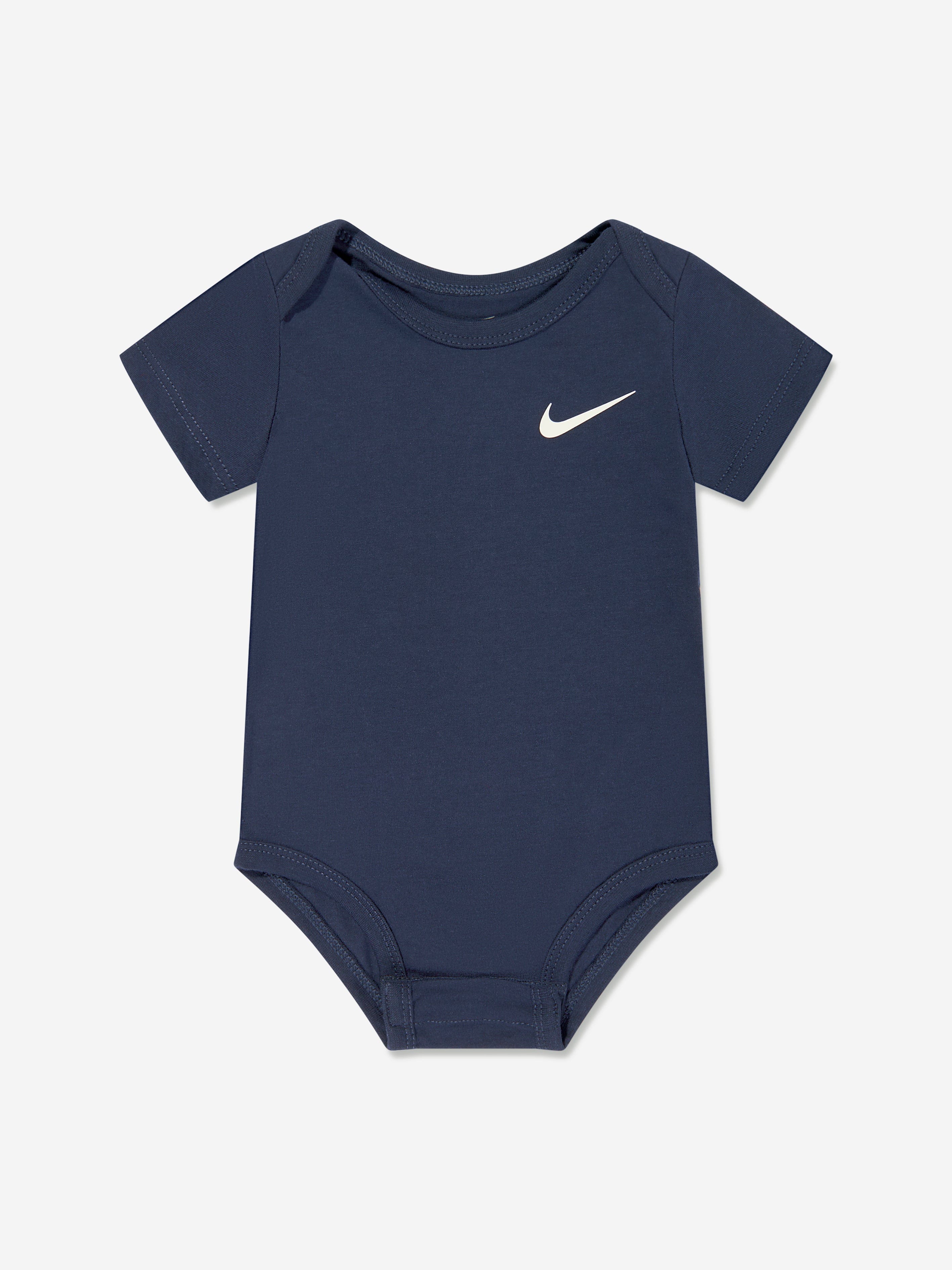 Nike Baby Girls 3 Pack Swoosh Bodysuit Set in Multicolour