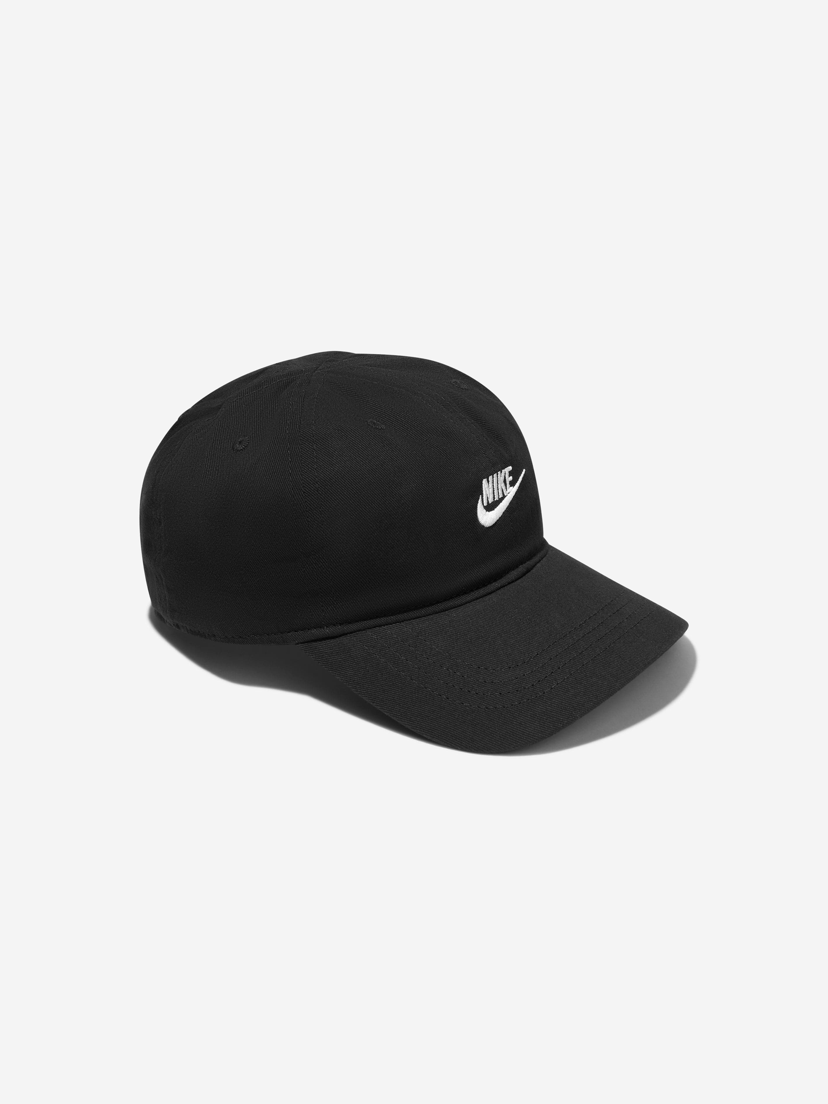 Nike Kids Future Curve Brim Cap in Black