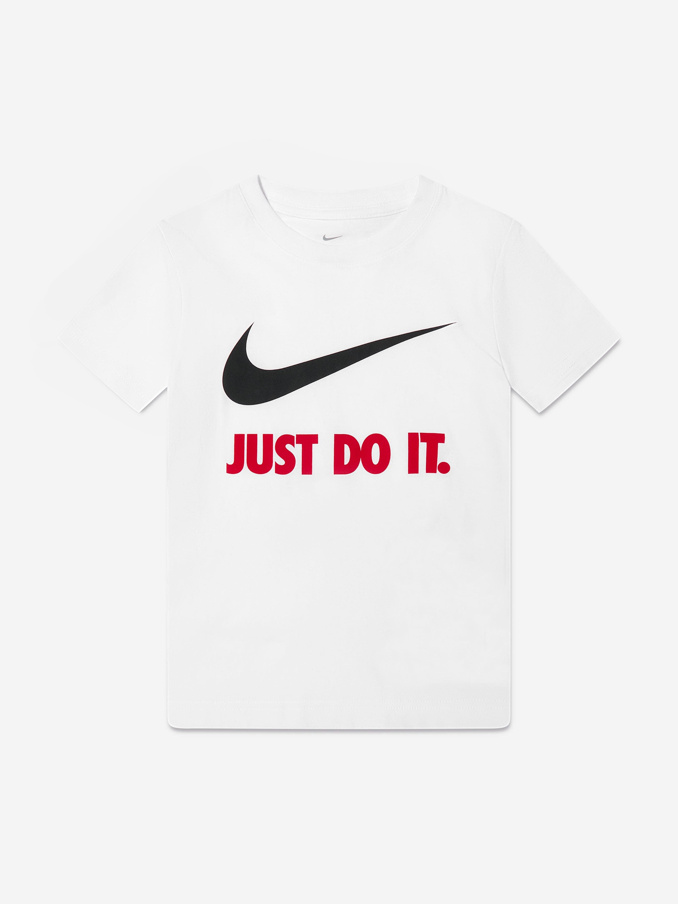 Nike Baby Boys Swoosh JDI T-Shirt in White