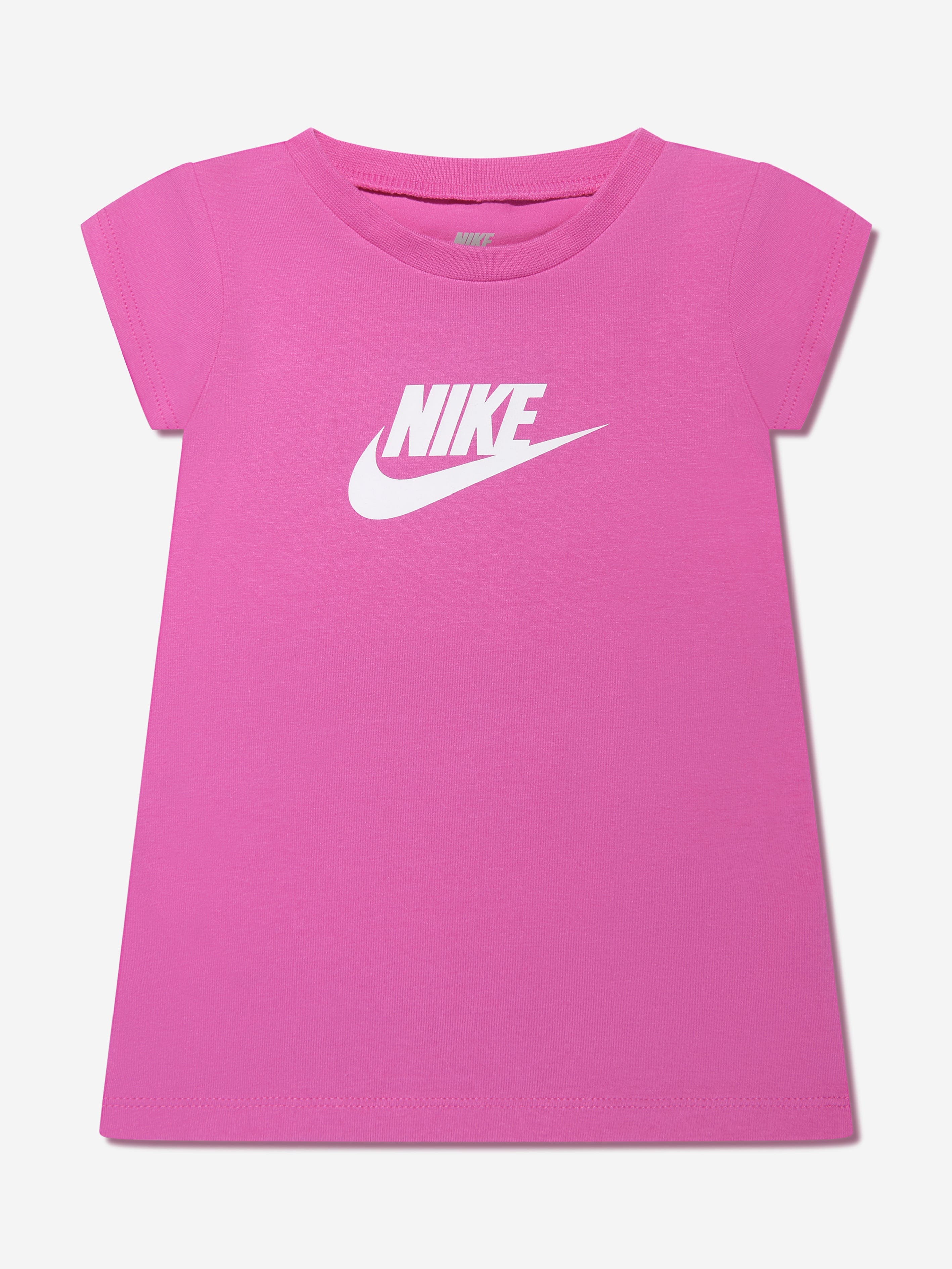 Nike Girls Club Dress in Pink