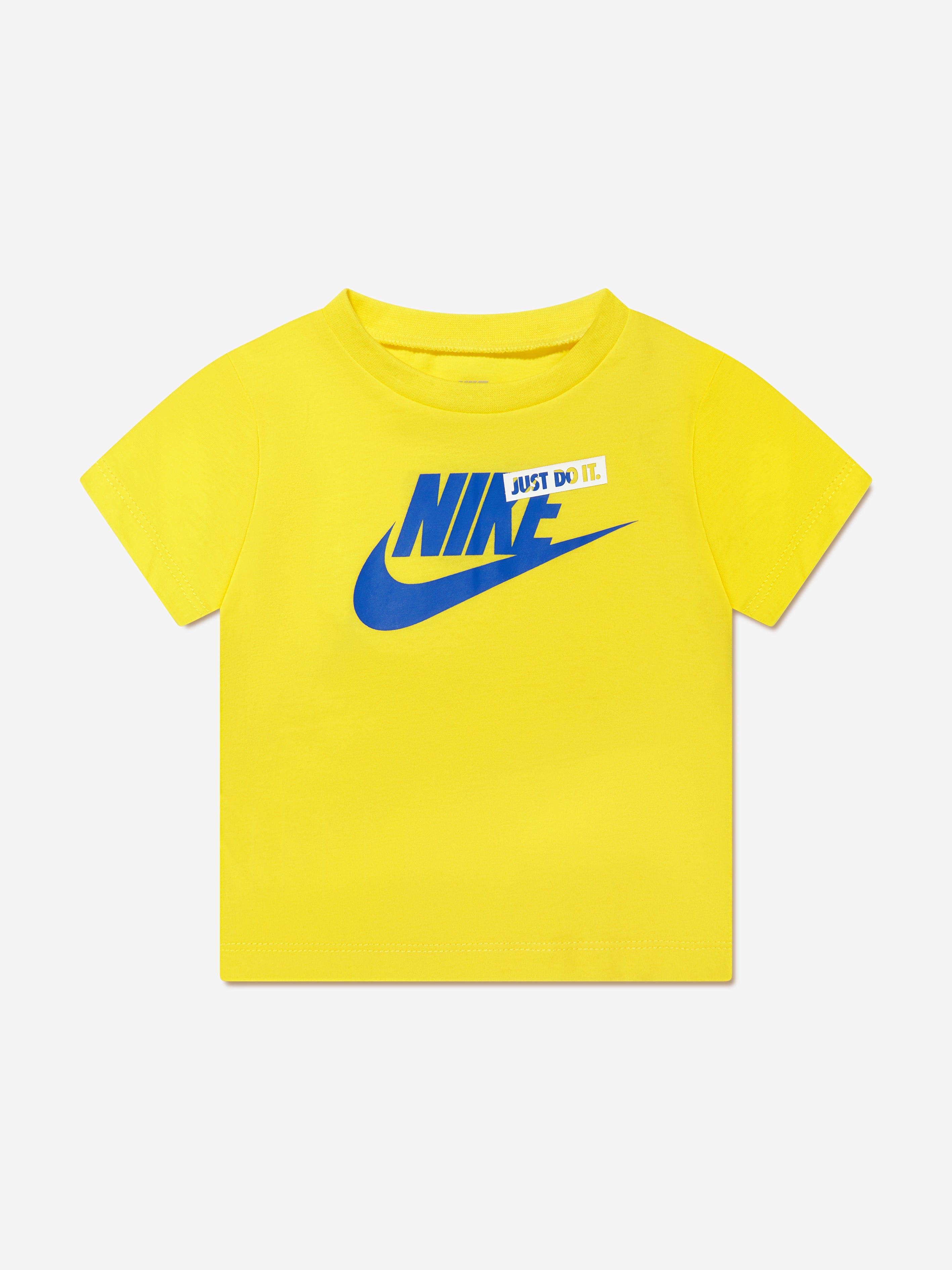 Nike Boys Icon T-Shirt And Shorts Set in Blue