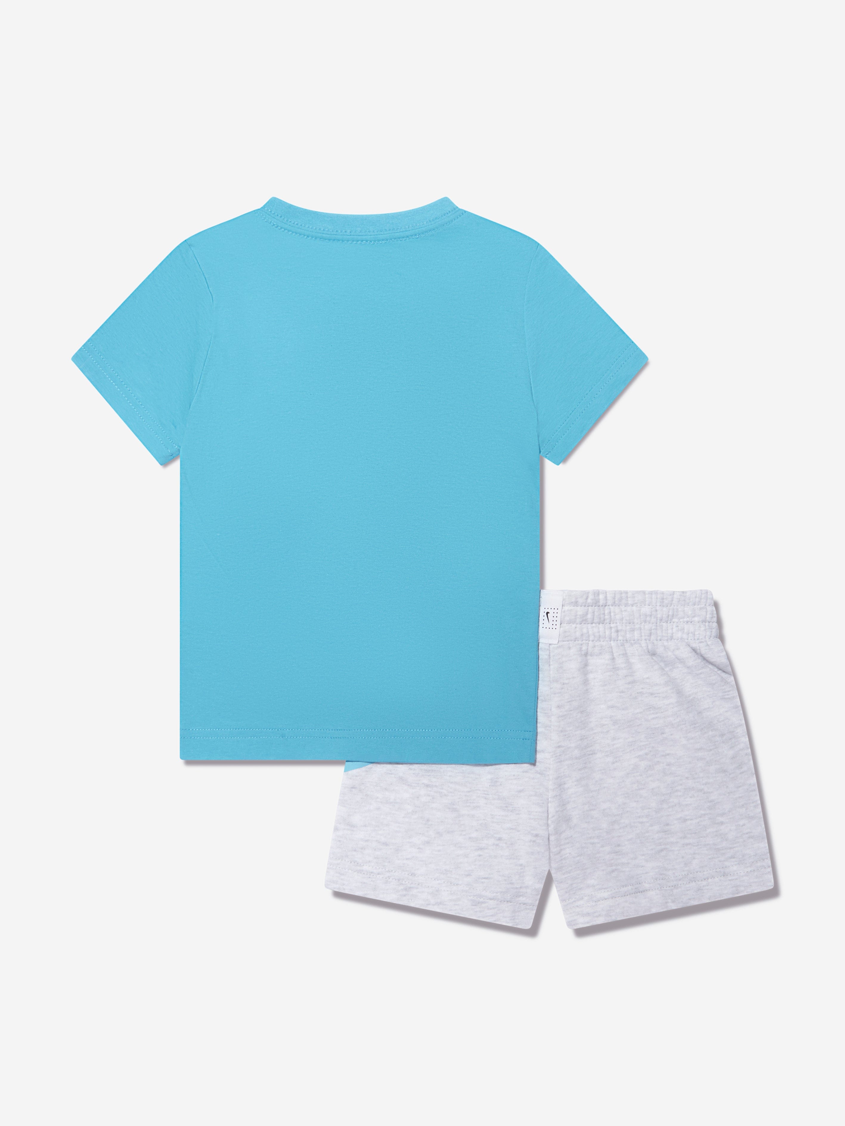 Nike Boys Icon T-Shirt And Shorts Set in Grey