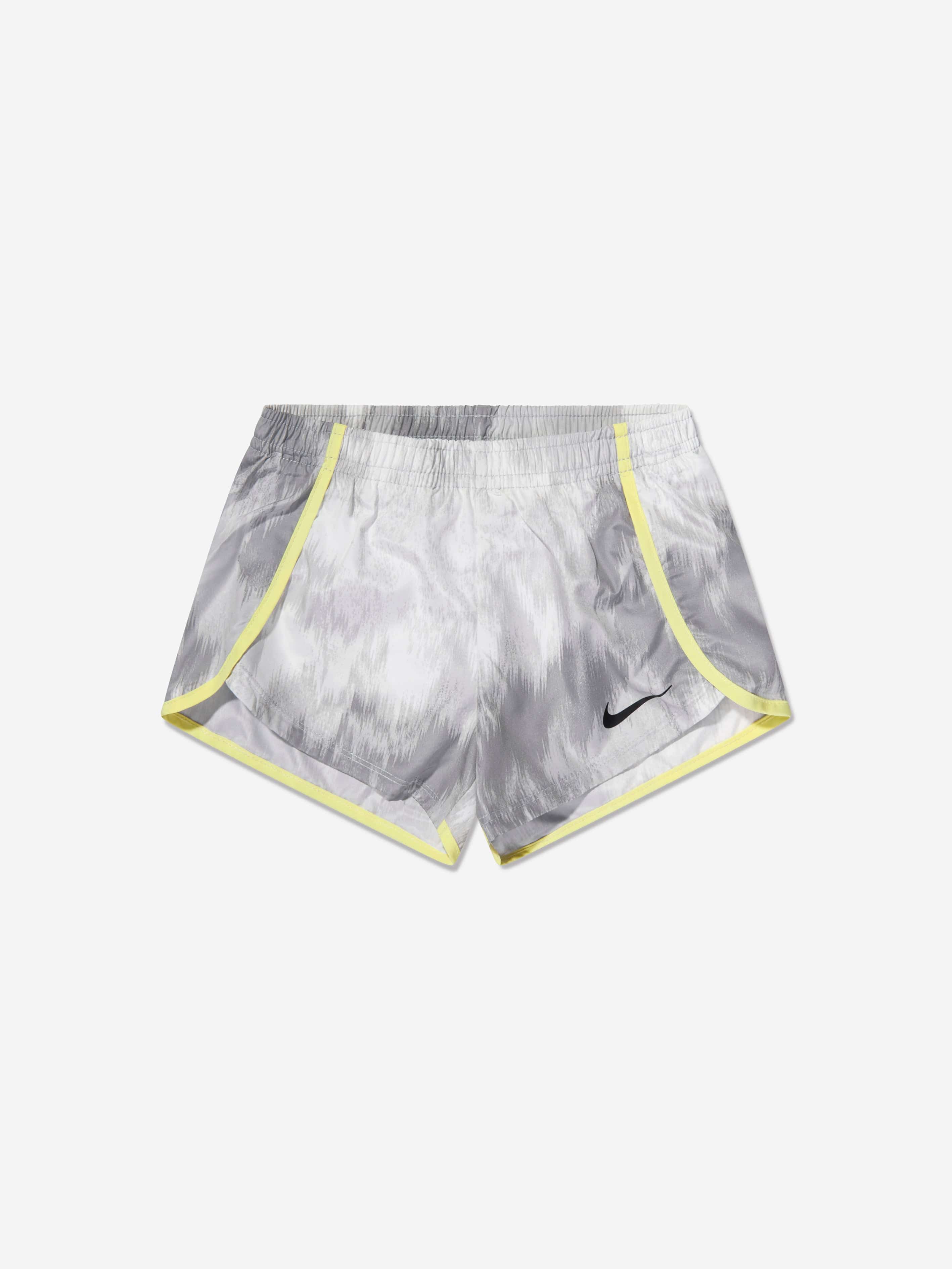 Nike Girls T-Shirt And Sprinter Shorts Set in White