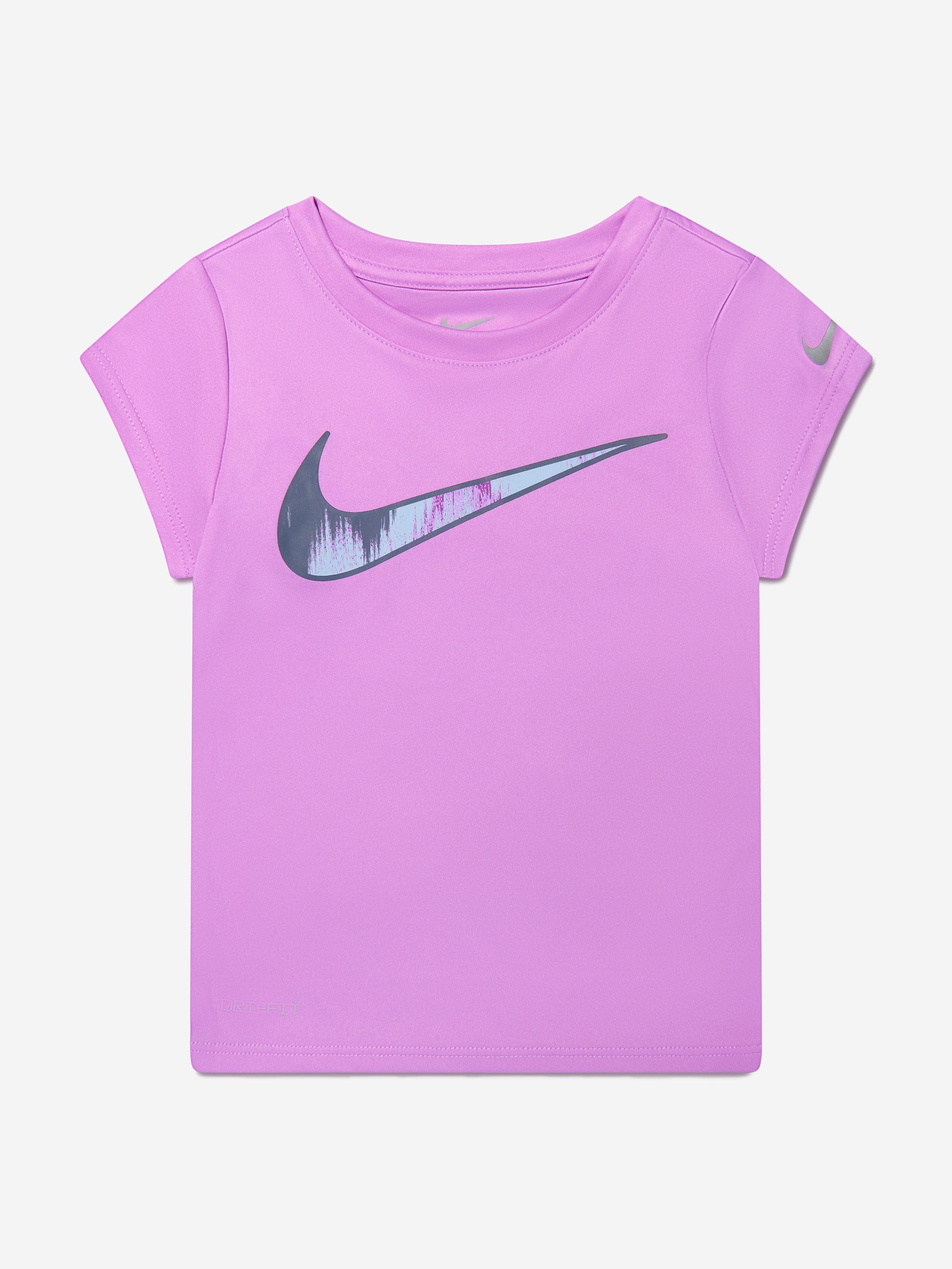 Nike Girls T-Shirt And Sprinter Shorts Set in Blue