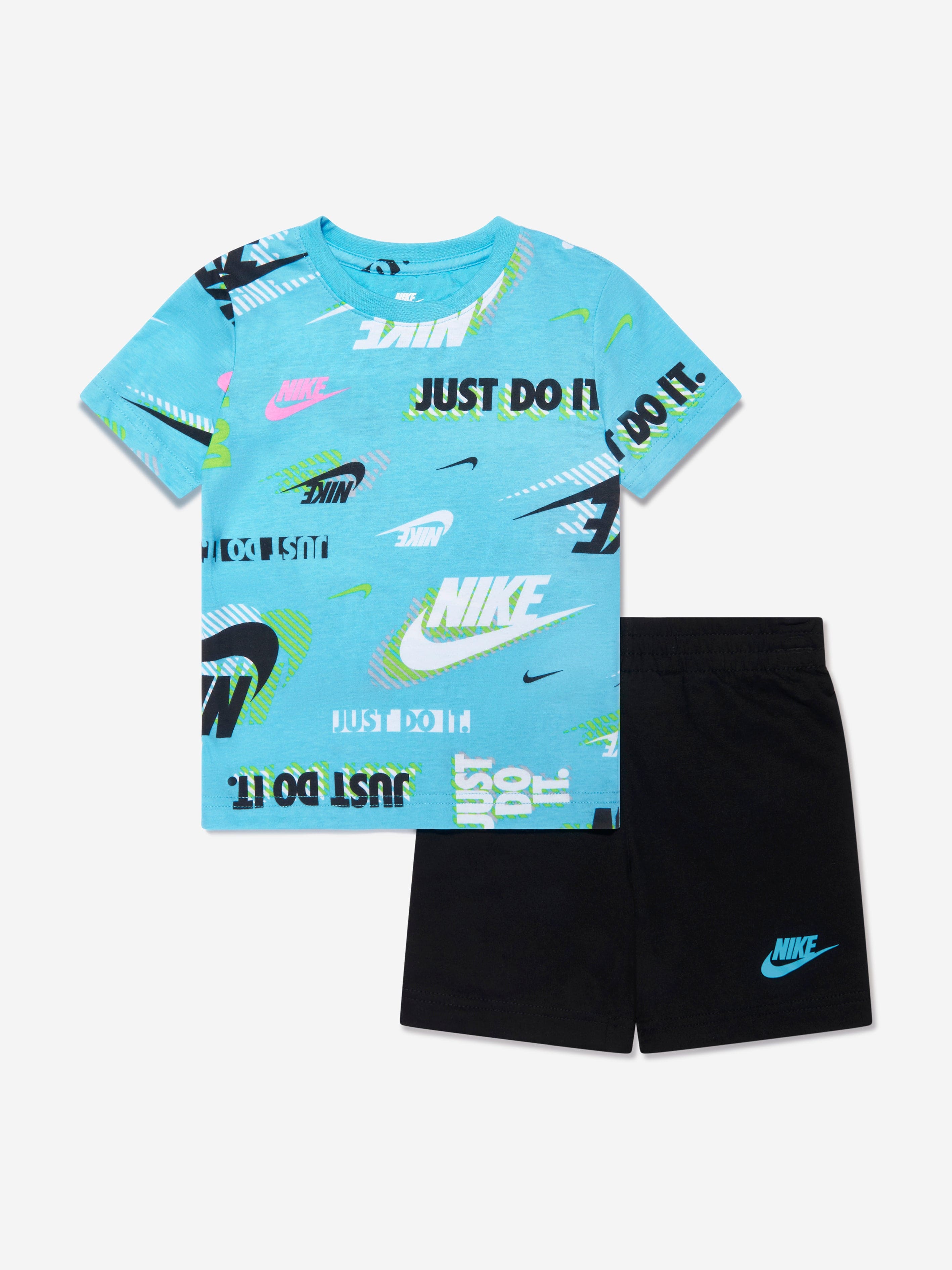 Nike Boys Active Joy Shorts Set in Black