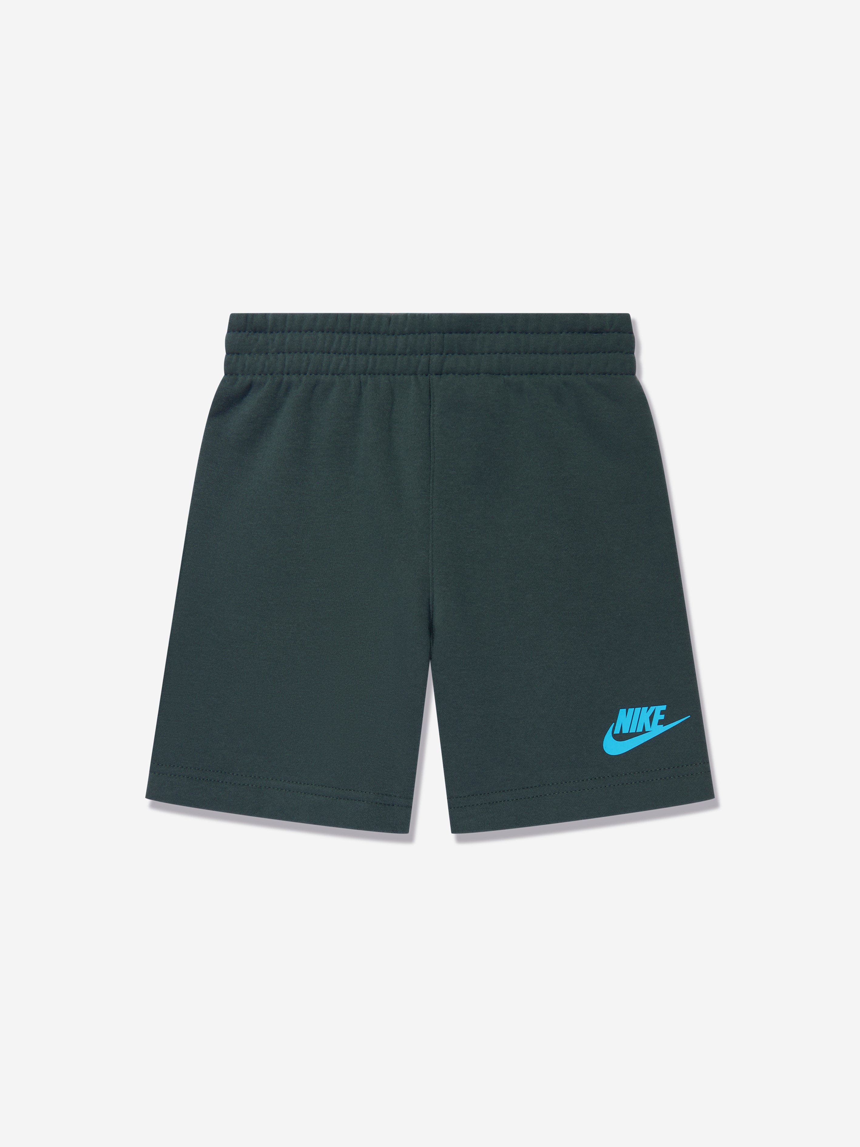 Nike Boys NSW Club Shorts Set in Green