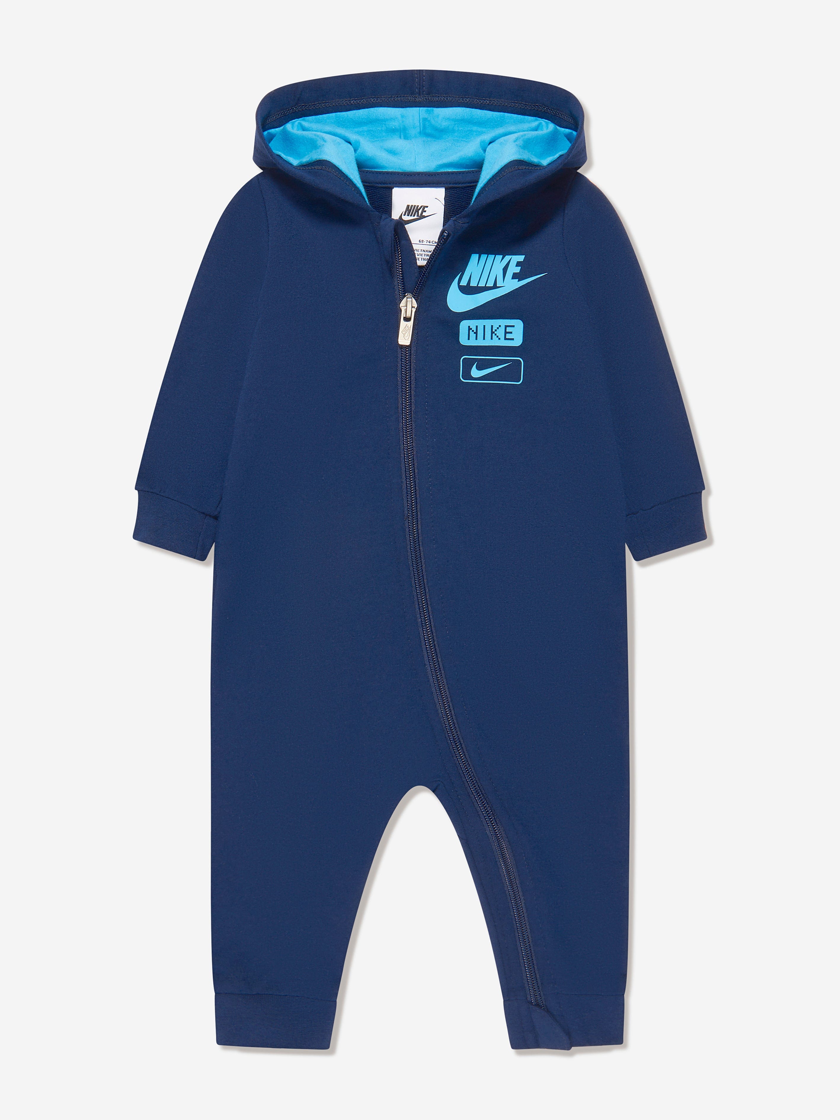 Nike Baby Boys NSW Club Onesie in Navy