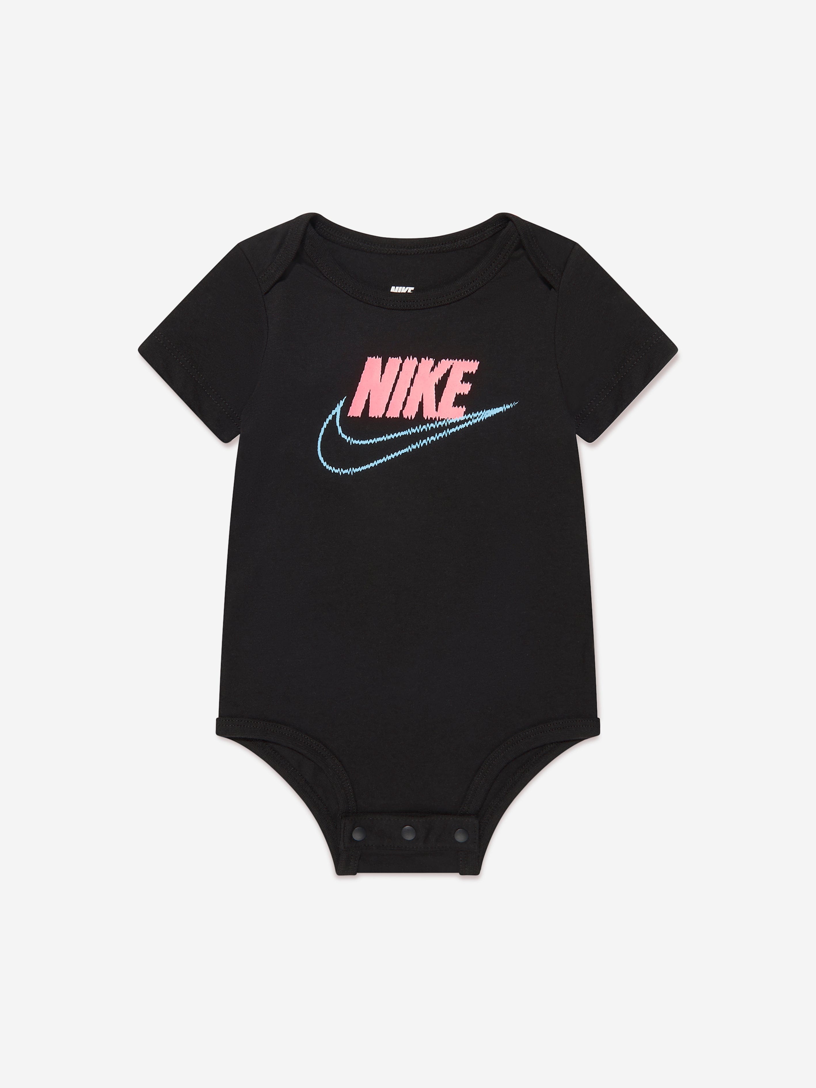 Nike Baby Boys 3 Pack Bodysuit Set in Blue