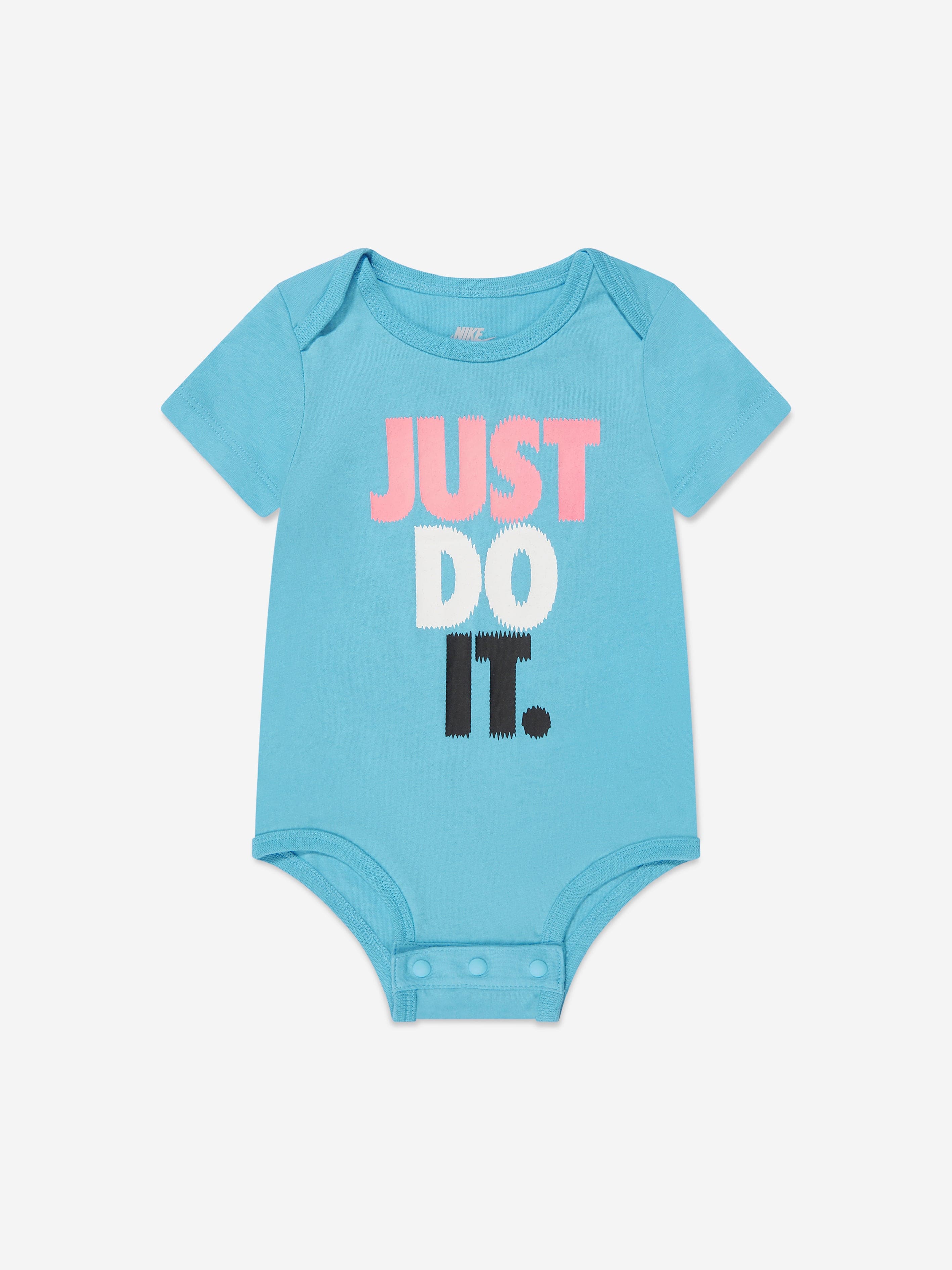 Nike Baby Boys 3 Pack Bodysuit Set in Blue