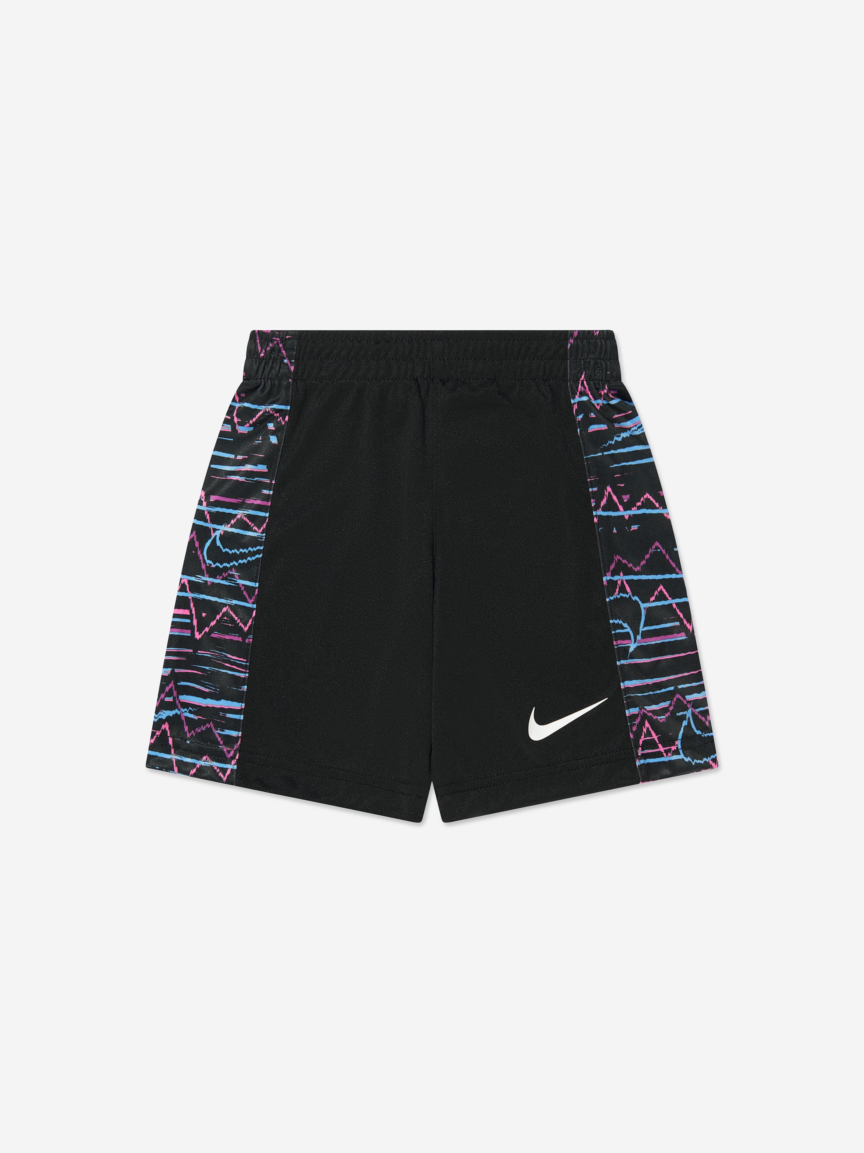 Nike Boys Dri-Fit Shorts Set in Black