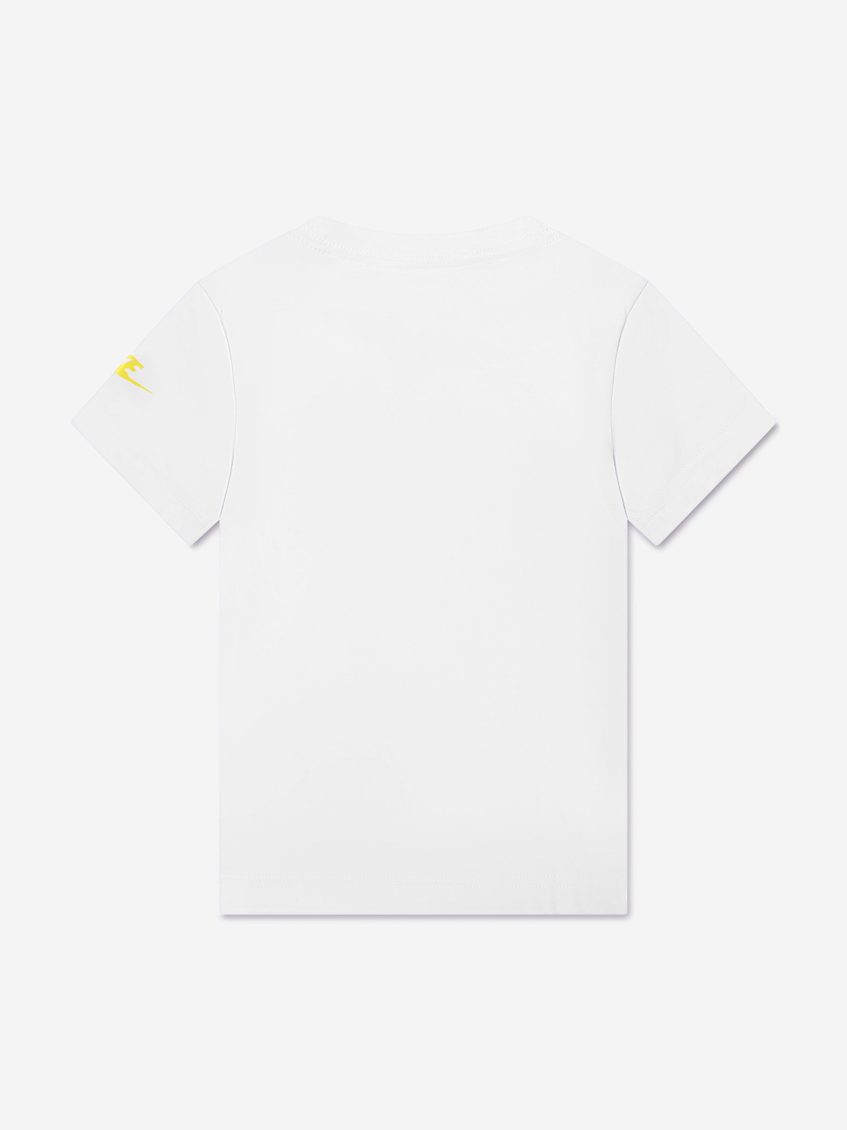 Nike Boys JDI Embroidery T-Shirt in White