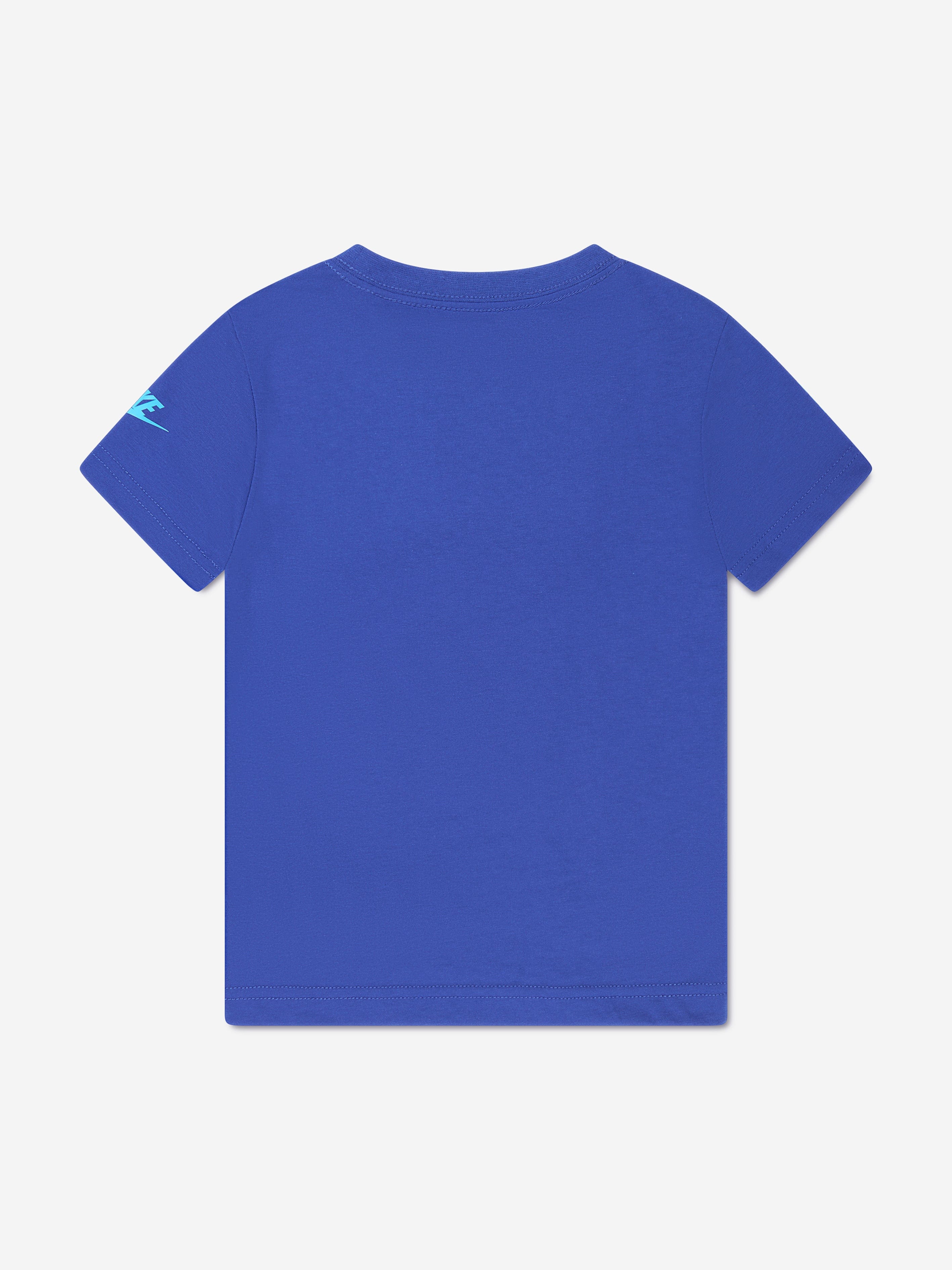 Nike Boys JDI Embroidery T-Shirt in Blue