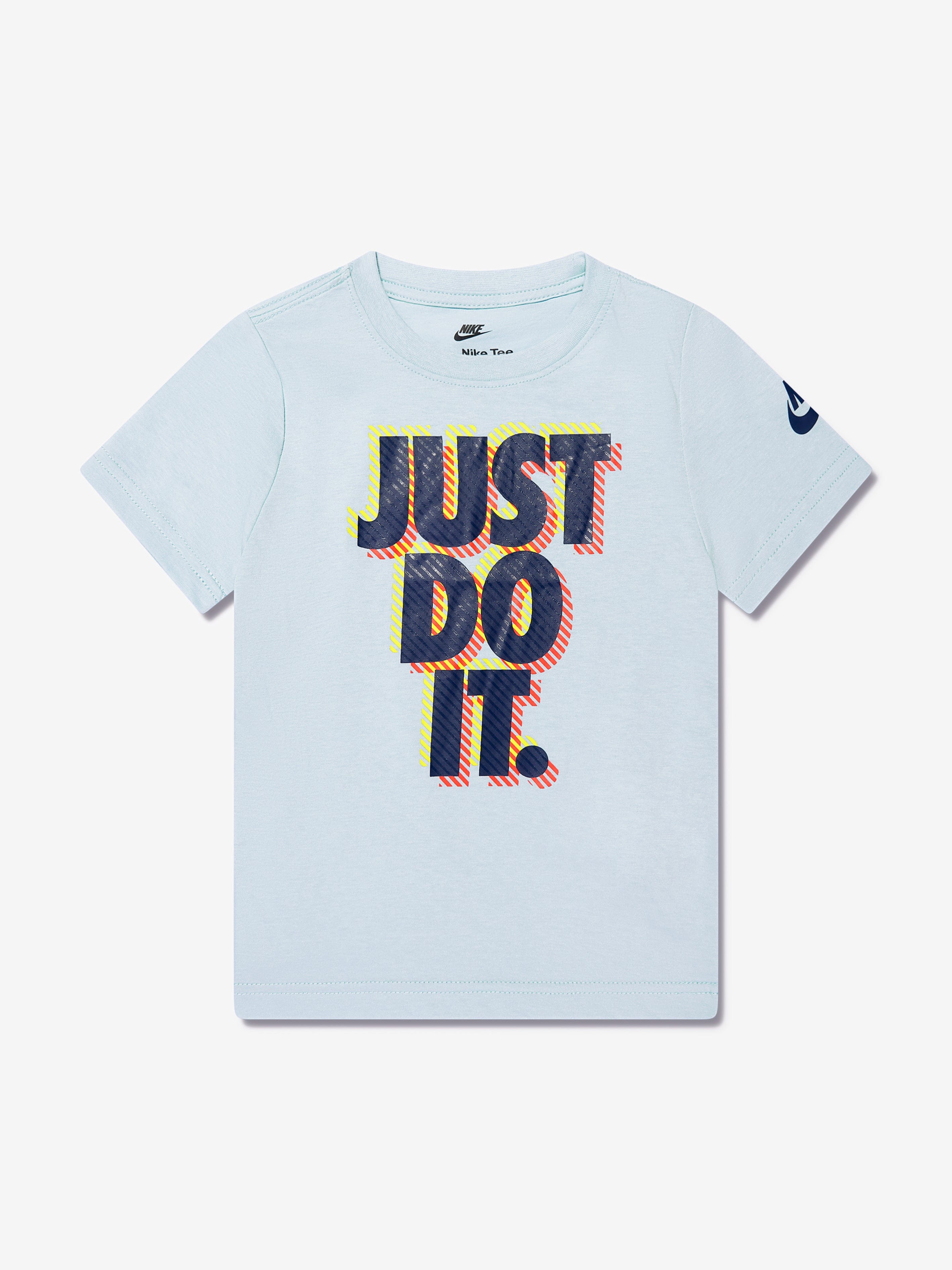 Nike Boys JDI 3D T-Shirt in Blue