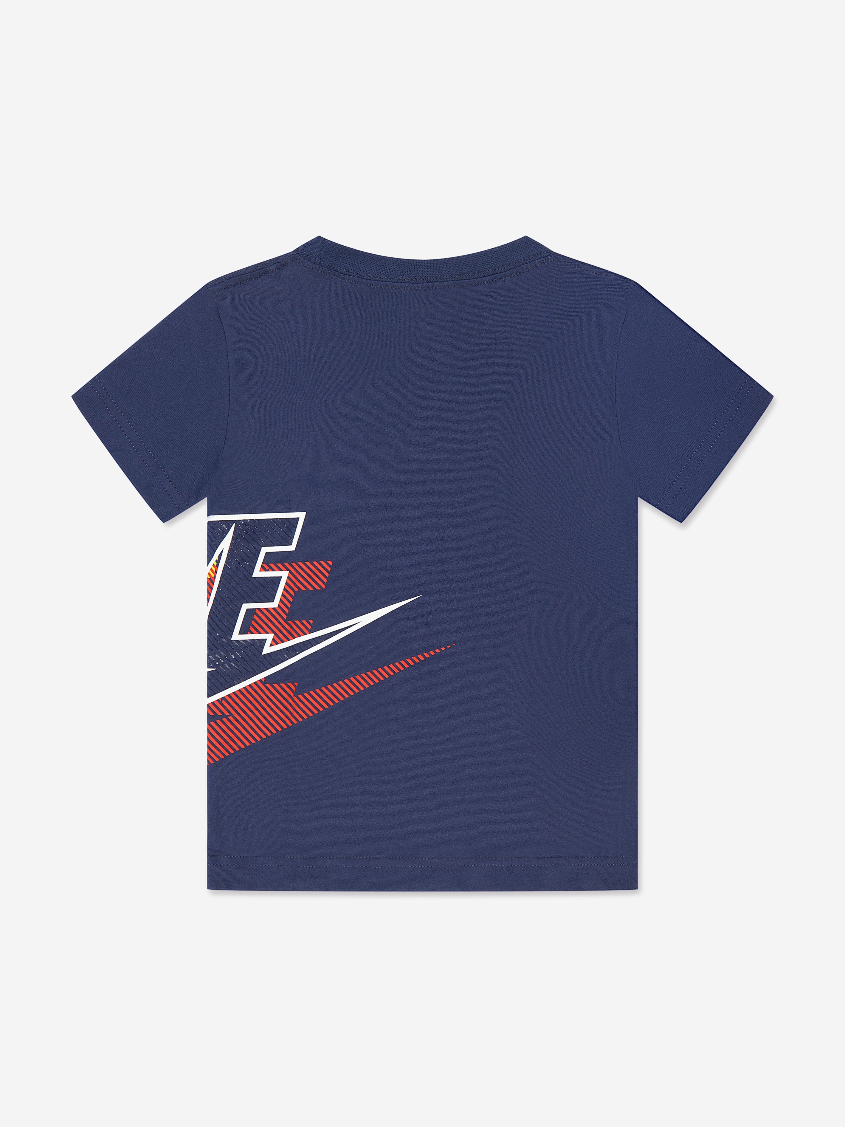 Nike Boys Futura Sidewinder T-Shirt in Navy